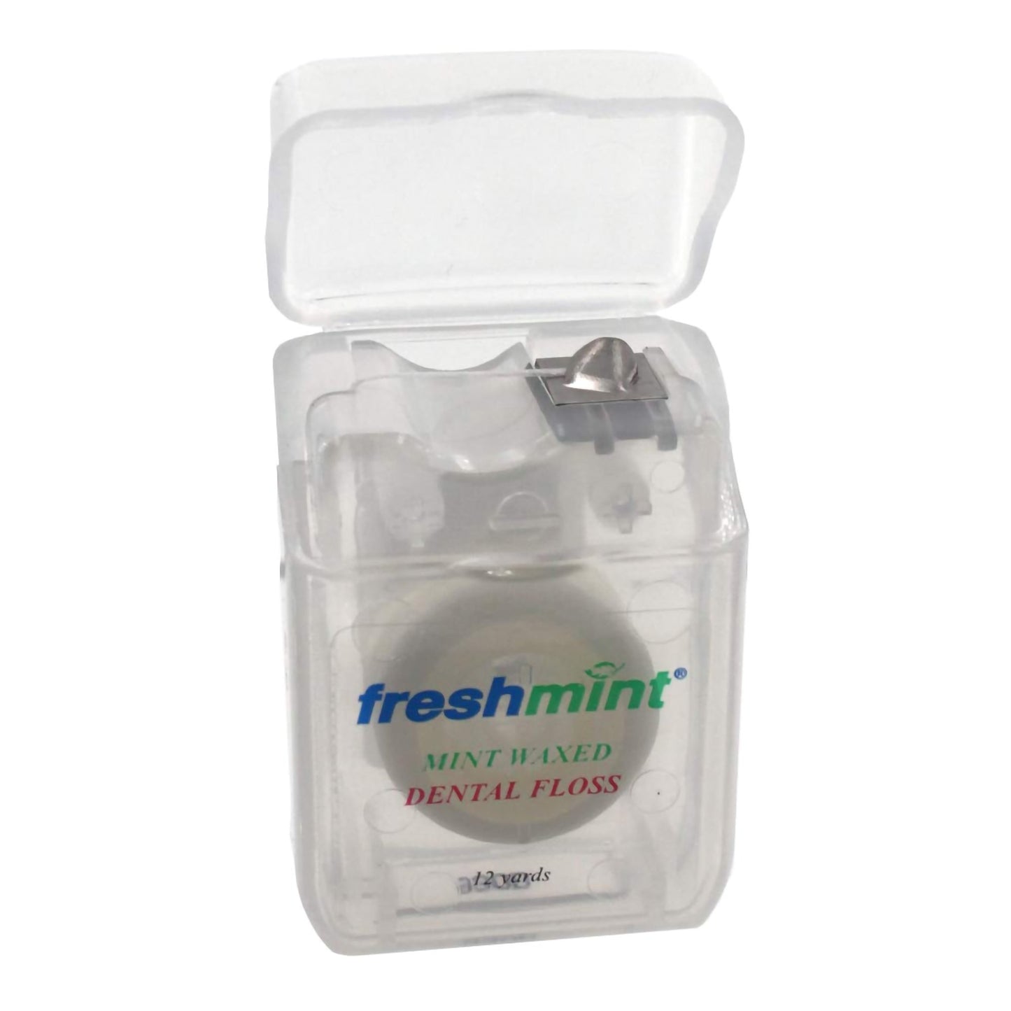 FLOSS, DENTAL WAXED MINT 12YDS(12/PK 12PK/CS)