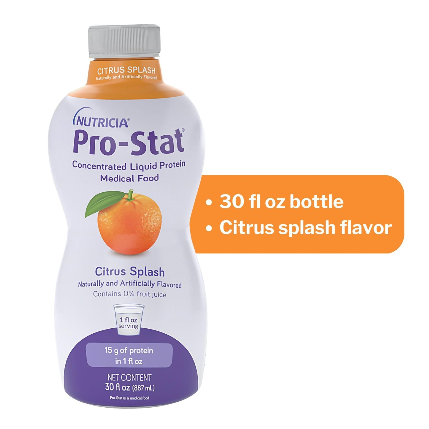 SUPPLEMENT, PROTEIN PRO-STAT SF 30OZ CTRS SPLSH (6/CS)