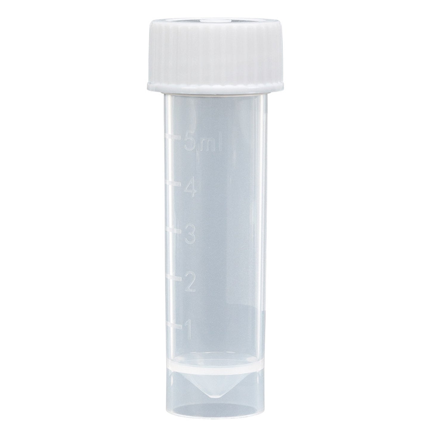 TUBE, TRANS CENTRIFUGE 5ML W/SCREW CAP (1000CS)