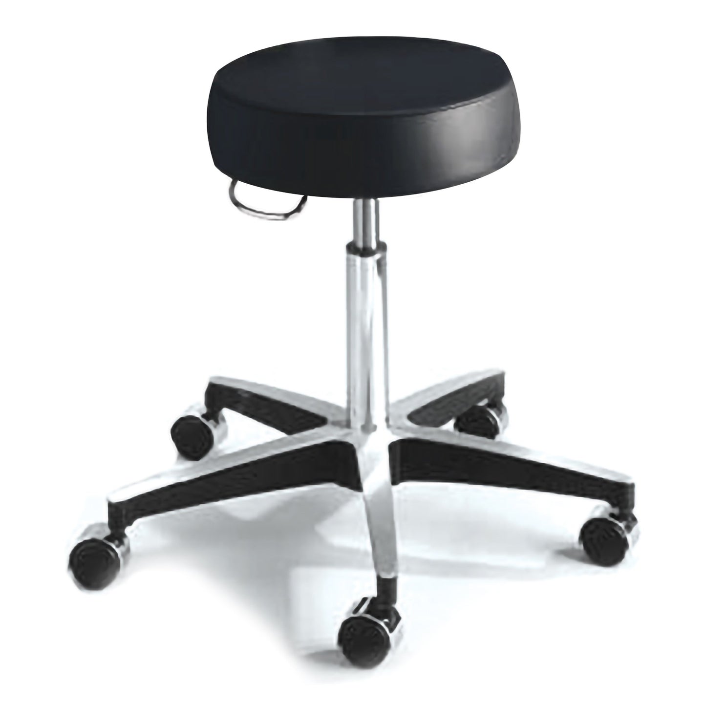 STOOL, EXAM PNEU 5LEG BLACK