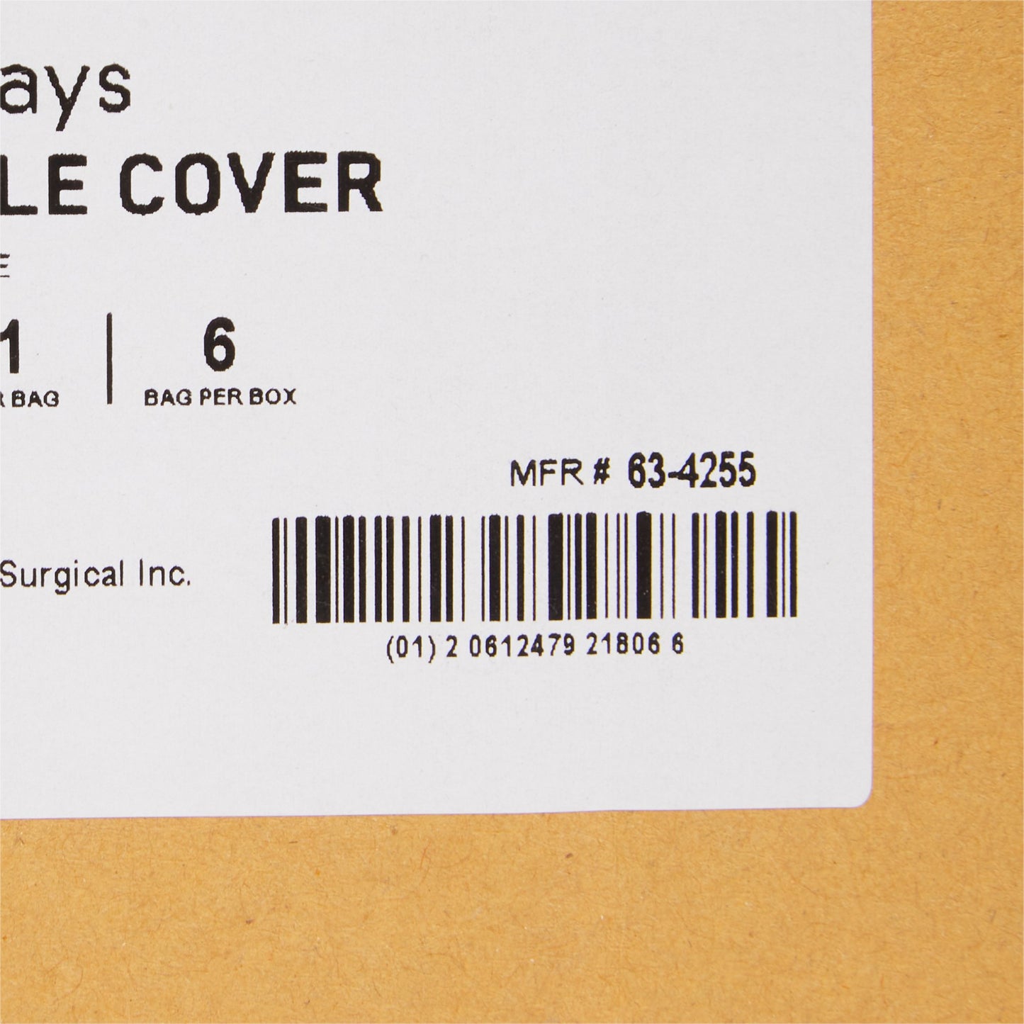 INSTRUMENT TRAY, W/STRAP HNDL CVR LF 8 7/8"X5"X2" (6/BX)