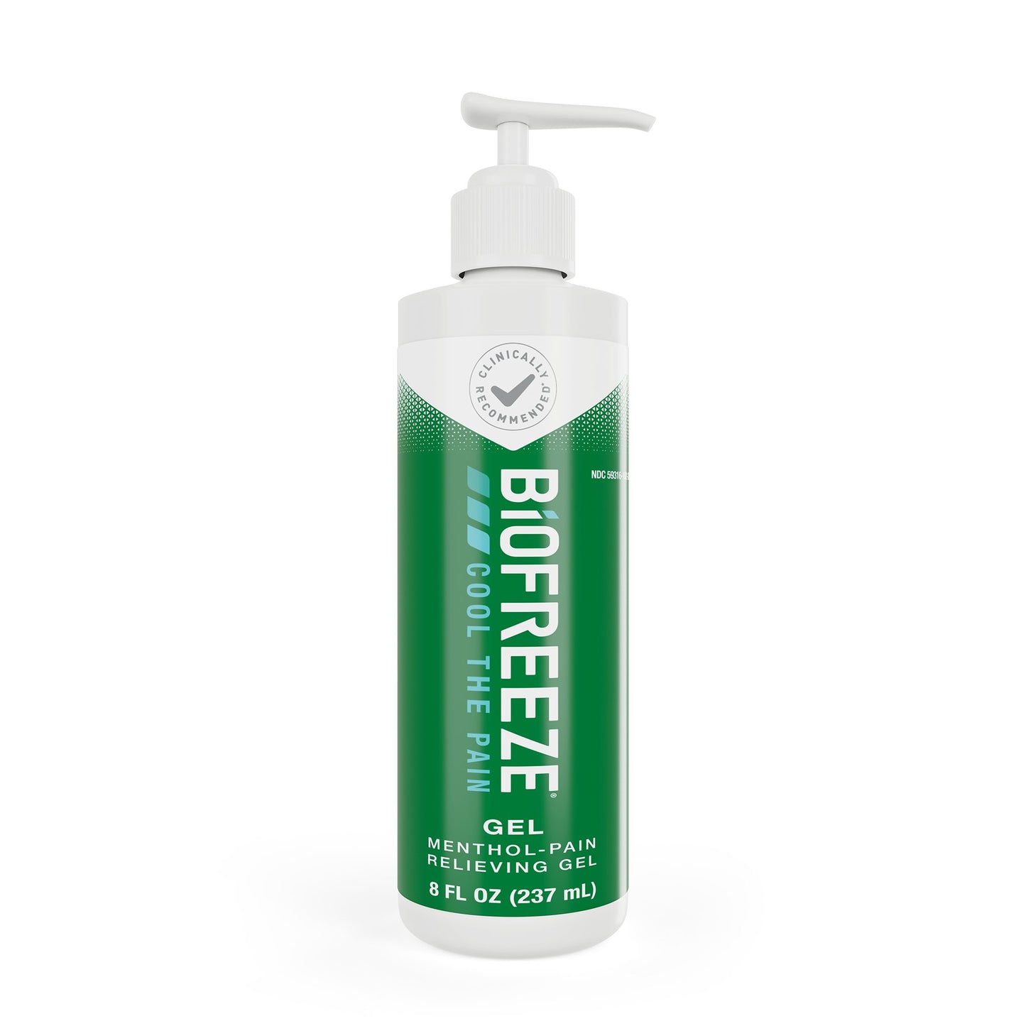 BIOFREEZE, GEL CLASSIC PUMP GRN 8OZ (24/CS)