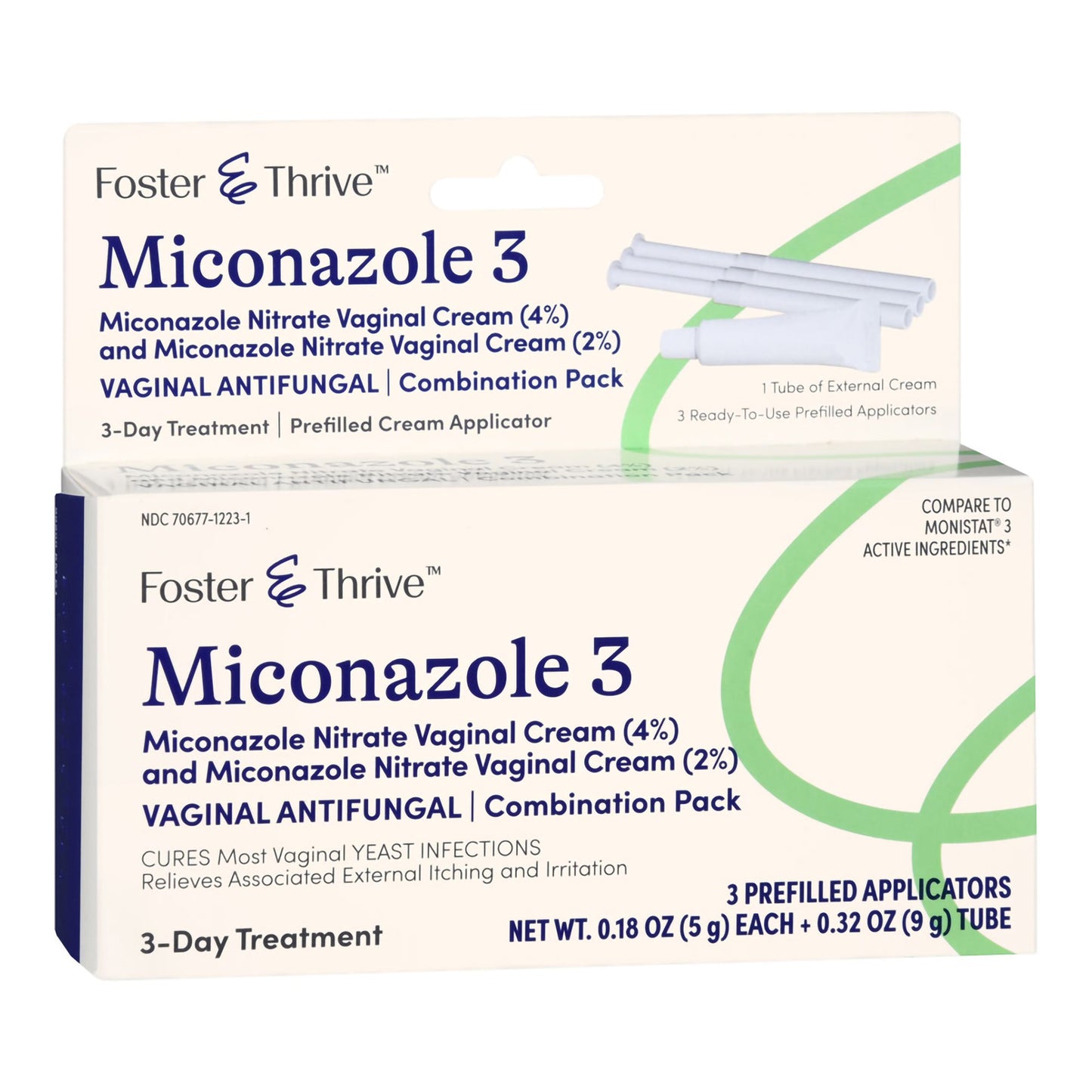 MICONAZOLE 3, CRM FT W/FILLED APPL COMBO KIT