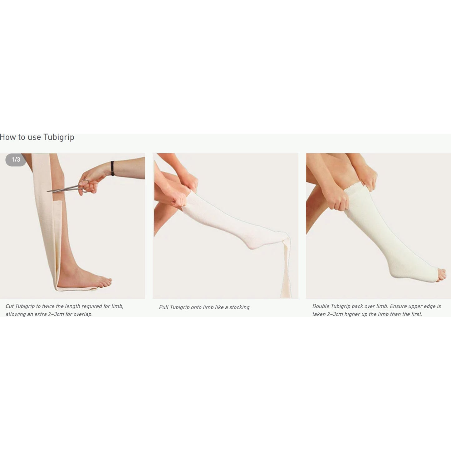 BANDAGE, ELAS NET TUBIGRIP FLESH SZG
