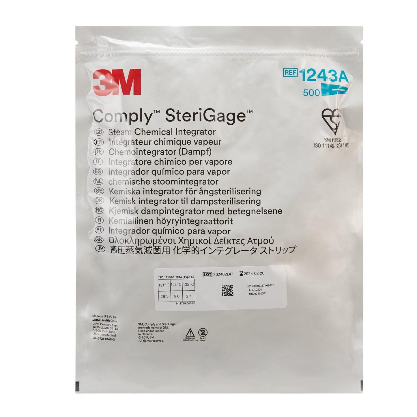 INTEGRATOR, STEAM (500/BG 2BG/CS)4135MM 3M
