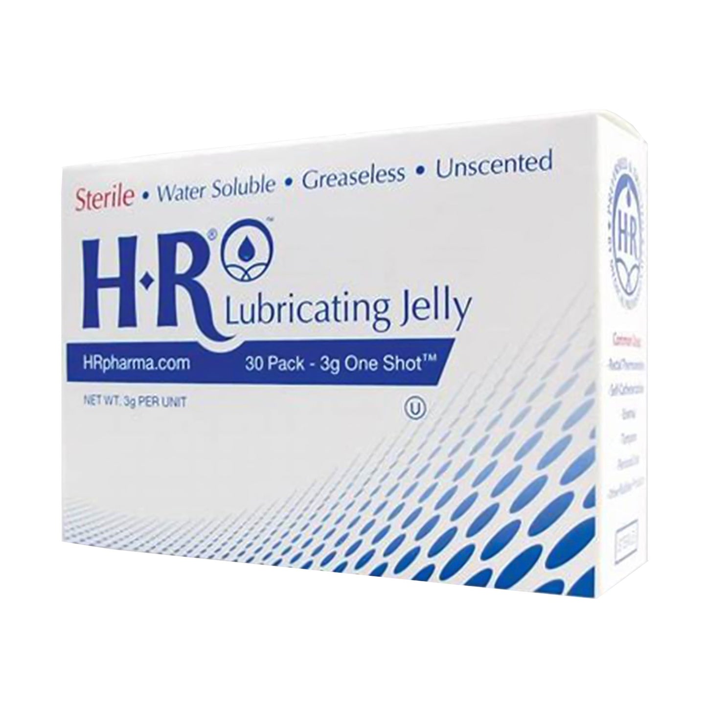 LUBRICANT JELLY, HR STR 3GM (30/BX 48BX/CS)