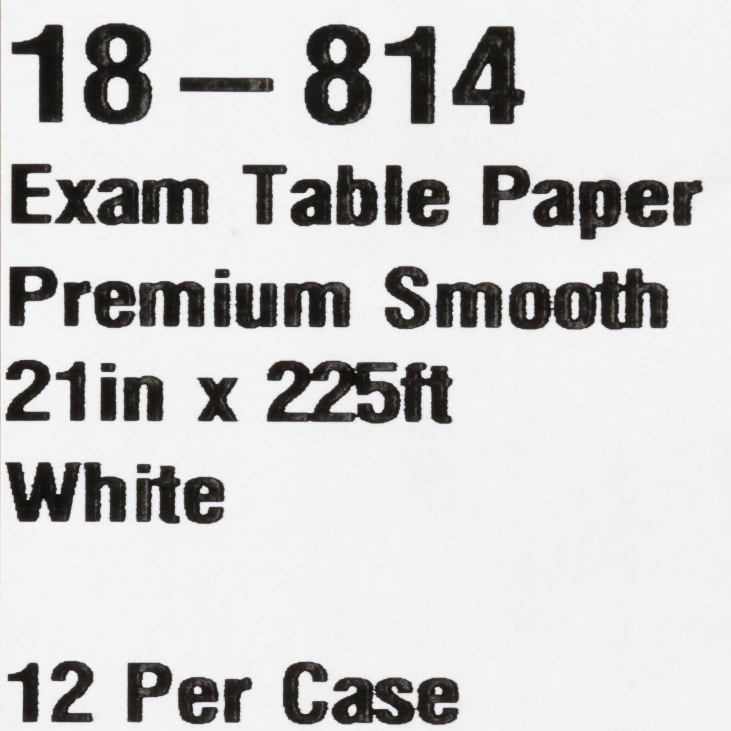 PAPER, TABLE SMOOTH 21"X225' (12RL/CS)