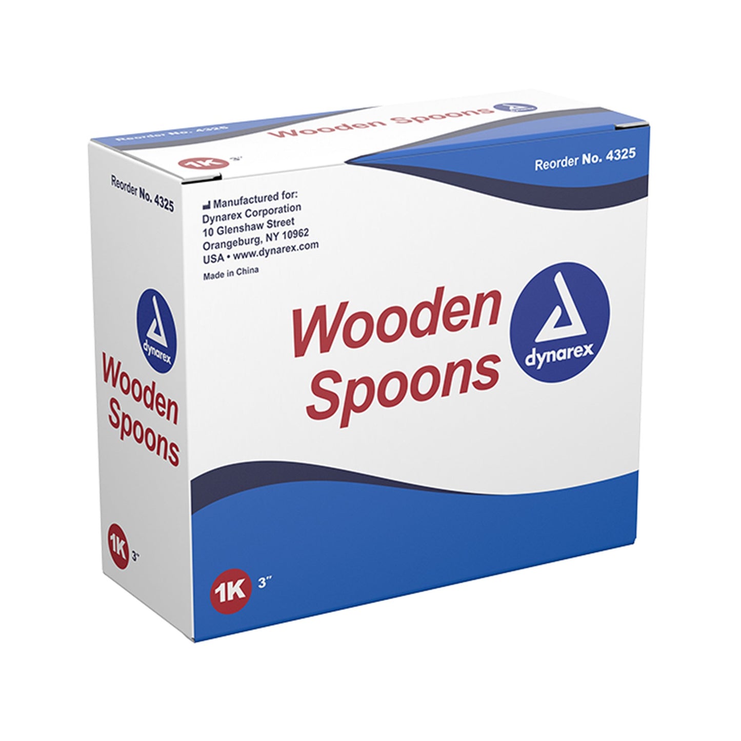 SPOON, WOODEN 3" (1000/BX 10BX/CS)