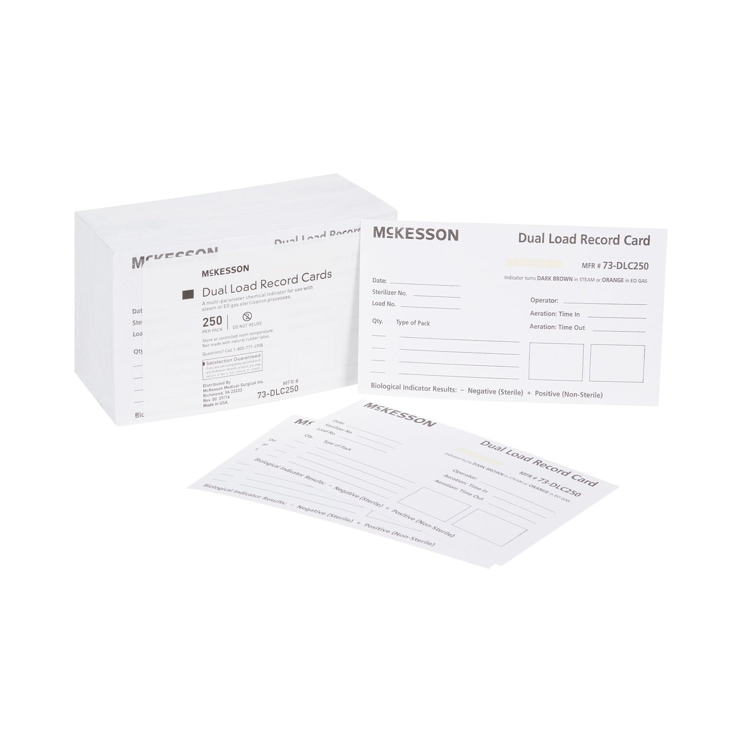 CARD, LOAD RECORD DUAL (250/PK10PK/CS)