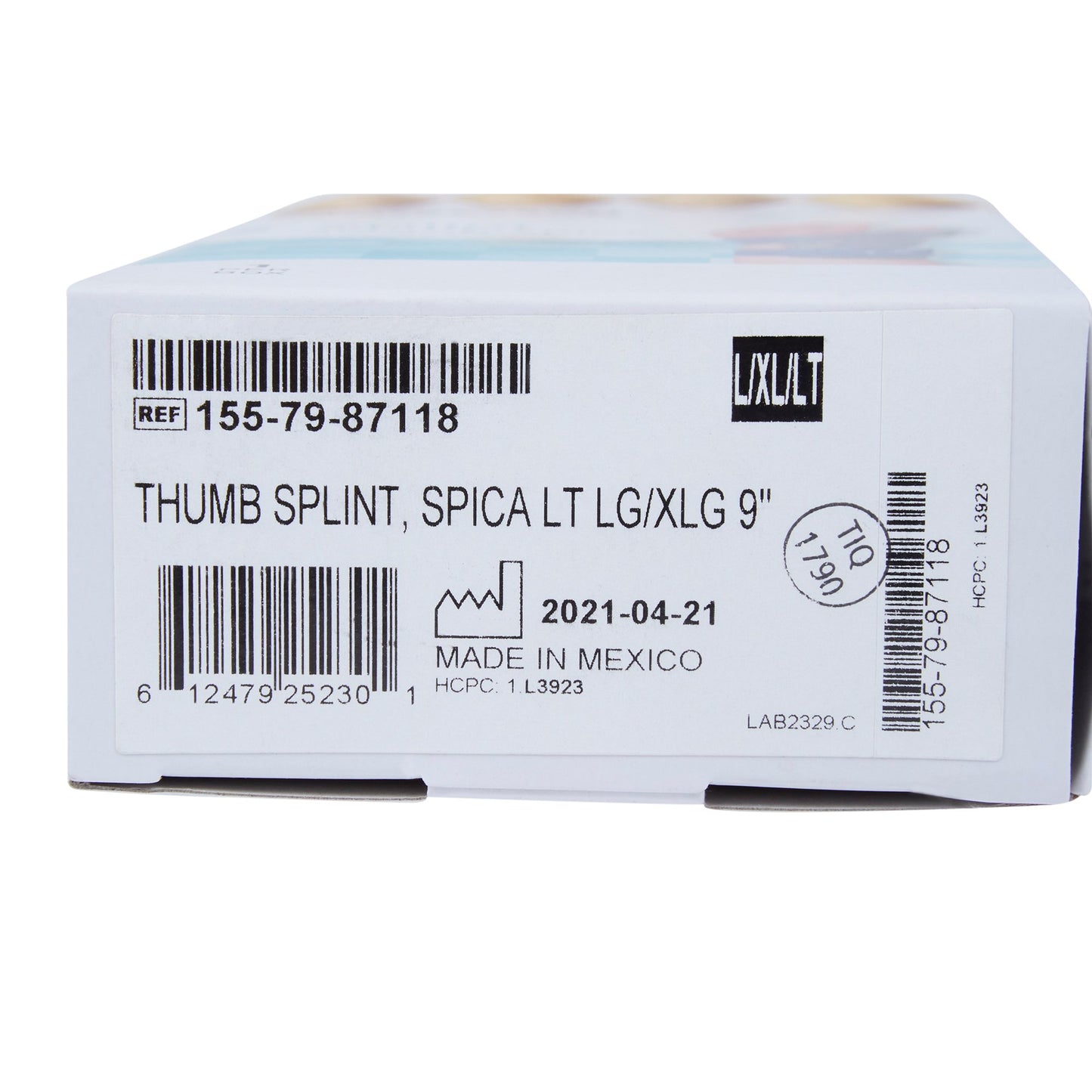 THUMB SPLINT, SPICA LT LG/XLG 9"