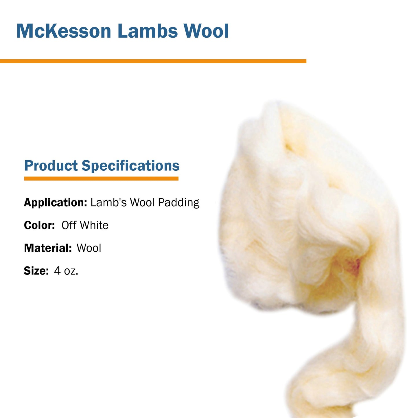 TOE CUSHION/SEPARATOR, LAMBS W