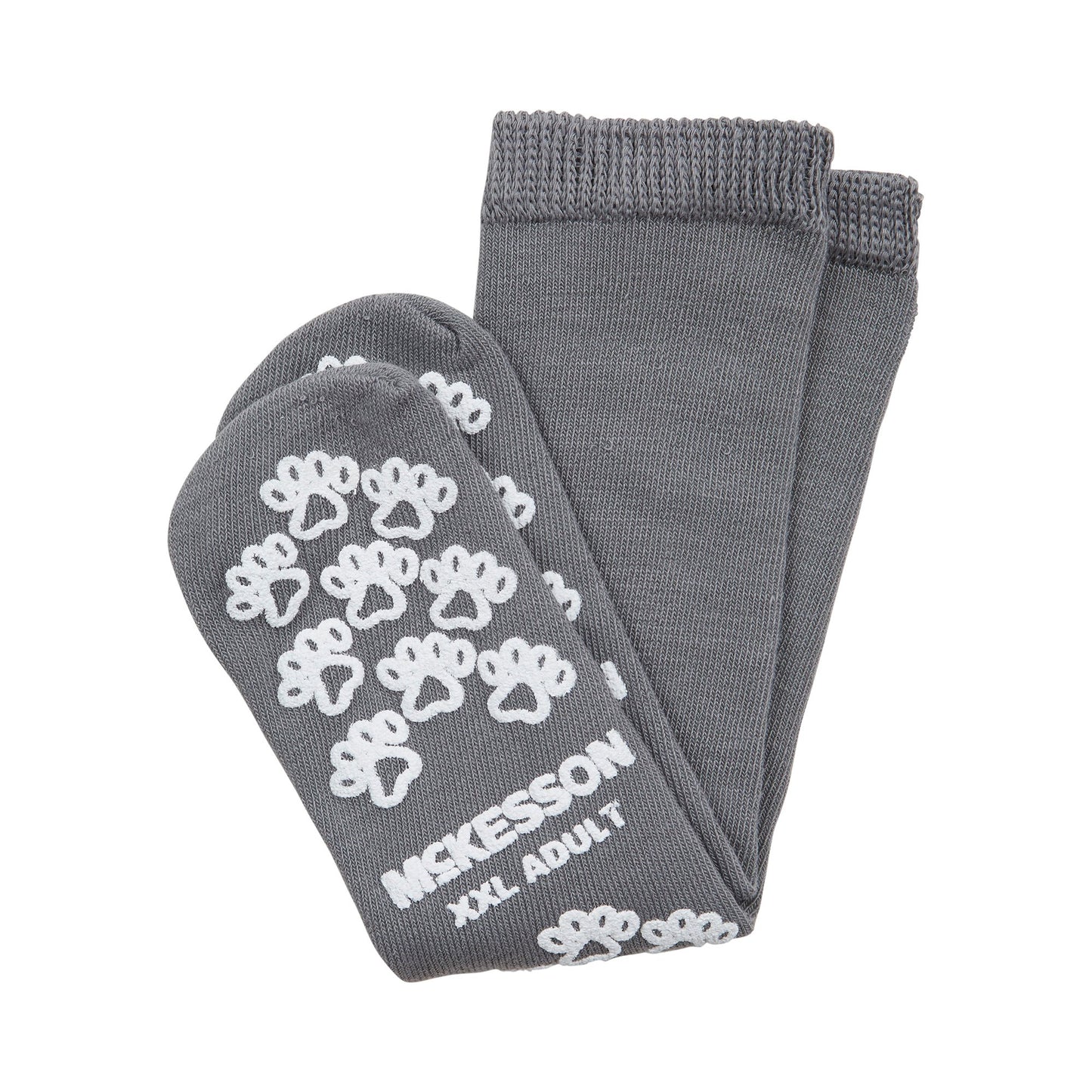 SLIPPER, TERRY GRY XXLG ADLT SNGL IMPRINT (48PR/CS)