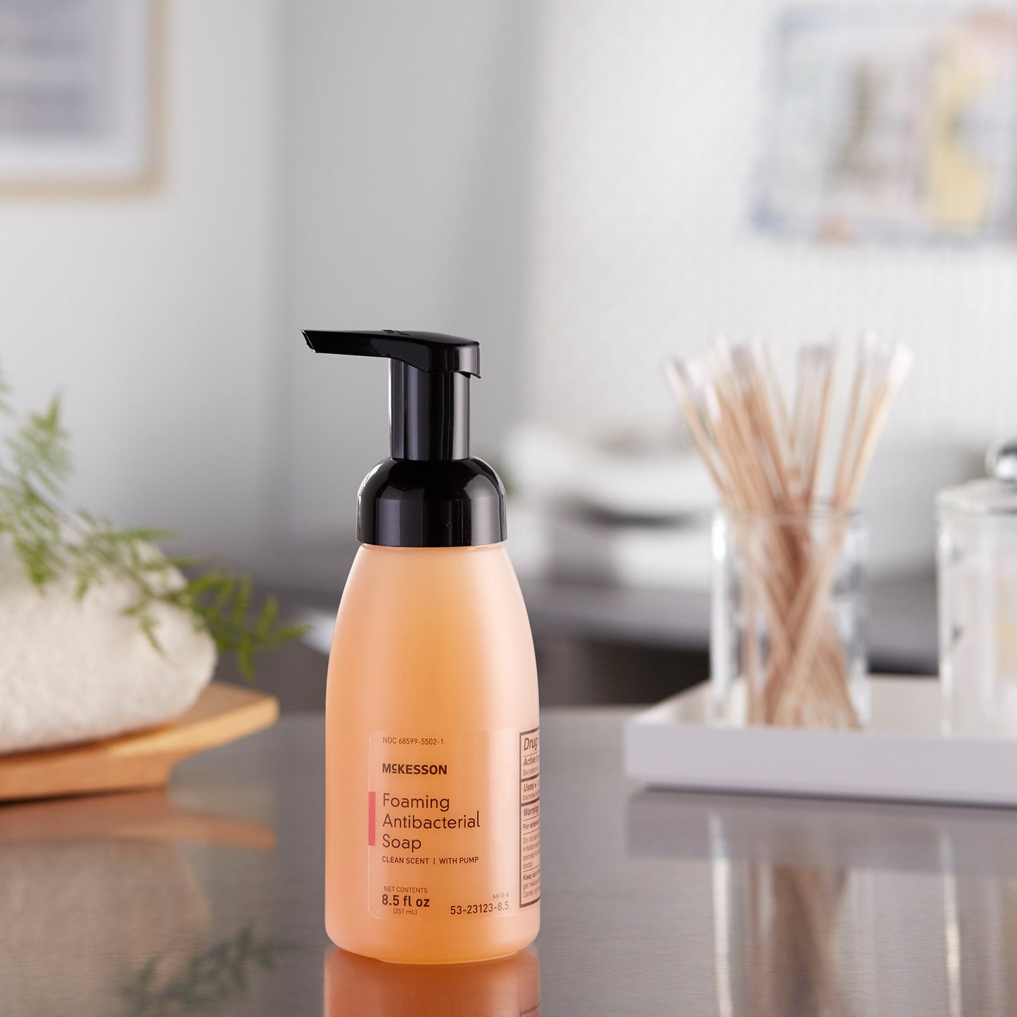 SOAP, MCKESSON FOAMING ANTIB BENZETHONIUM CHLORIDE 8.5OZ (24