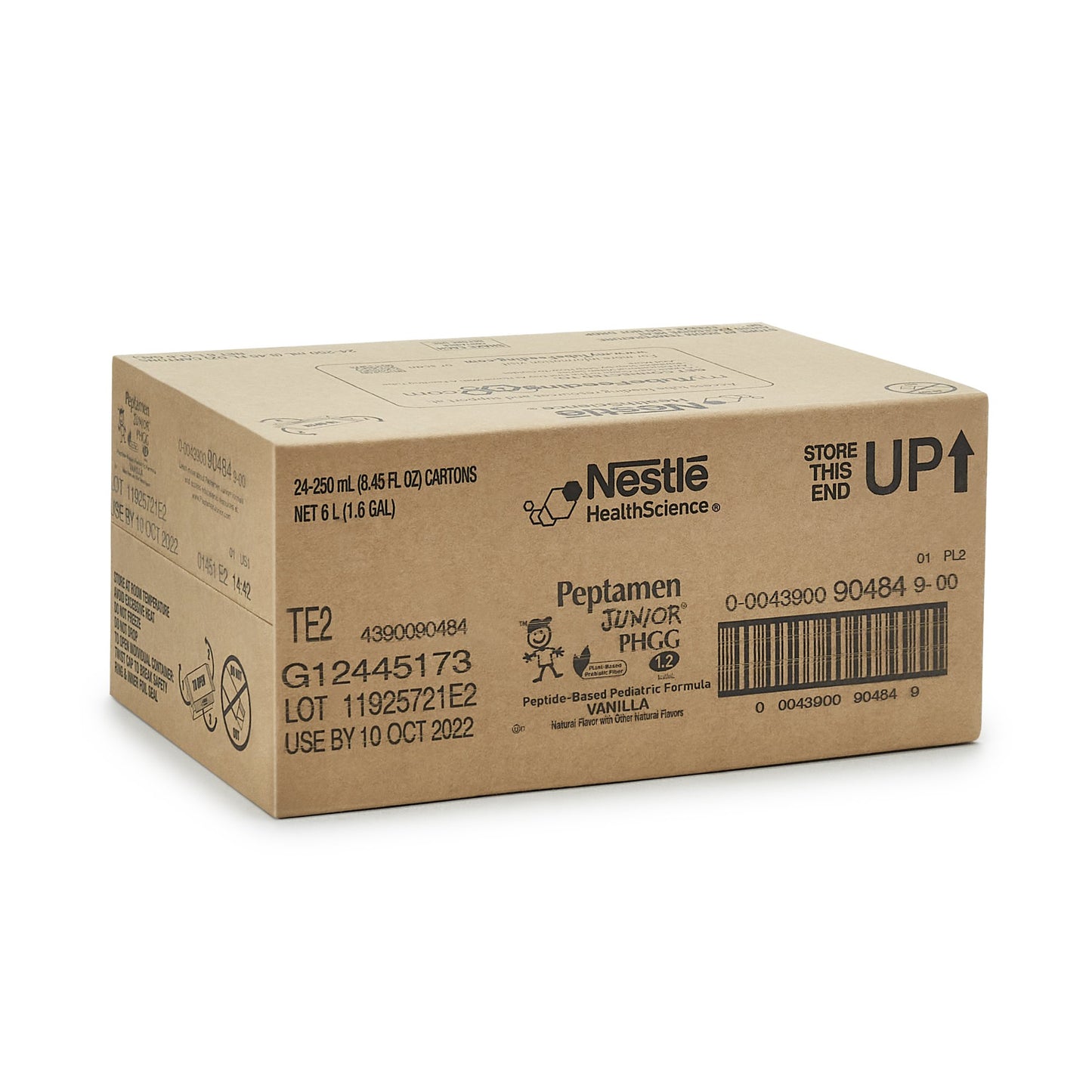 FORMULA, PEPTAMEN JUNIOR PHGG VANILLA 250ML (24/CS)