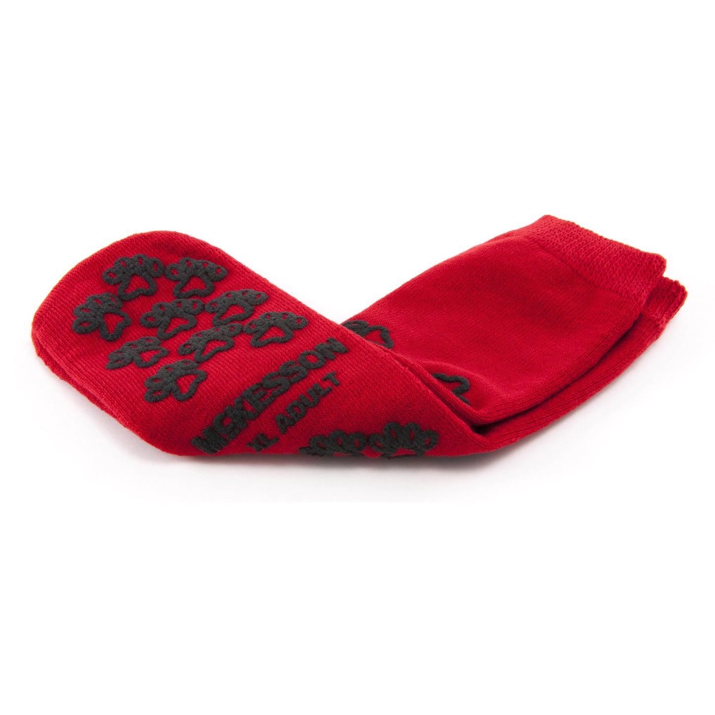 SLIPPER, TERRY DBL IMPRINTED ADLT XLG RED (48PR/CS MGM40