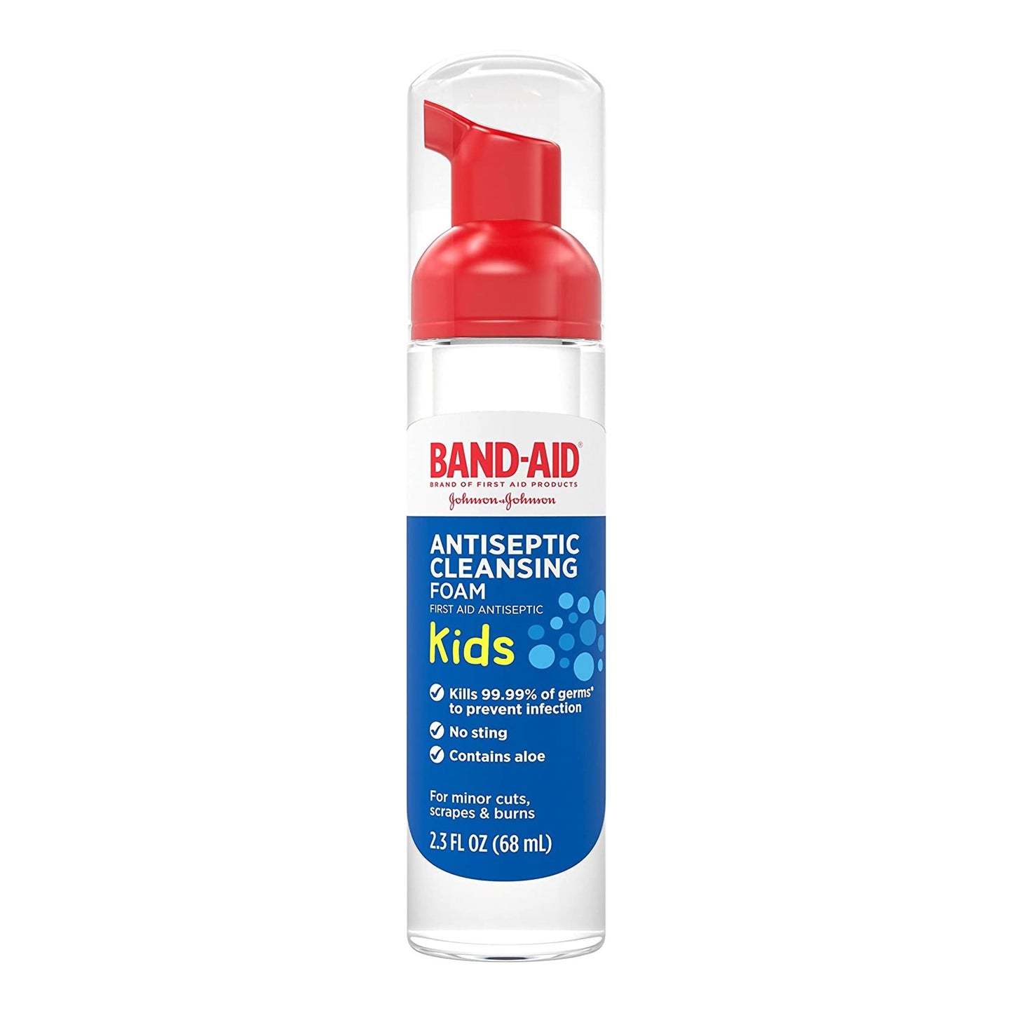 CLEANSER, FOAM BAND-AID KIDS ANTISEPTIC 2.3OZ