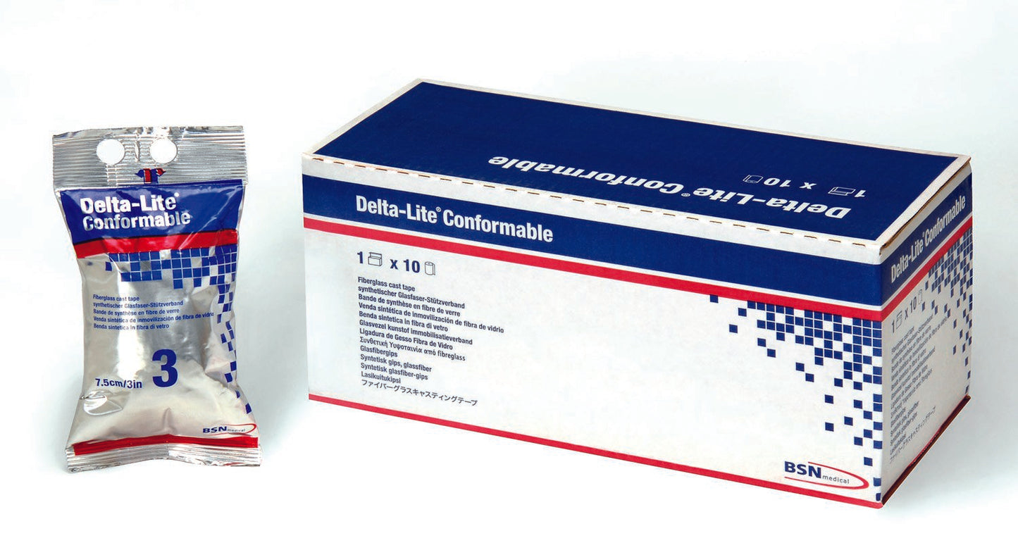 TAPE, CAST DELTALITE CNFRM 3"X4YDS GRN (10RL/BX)