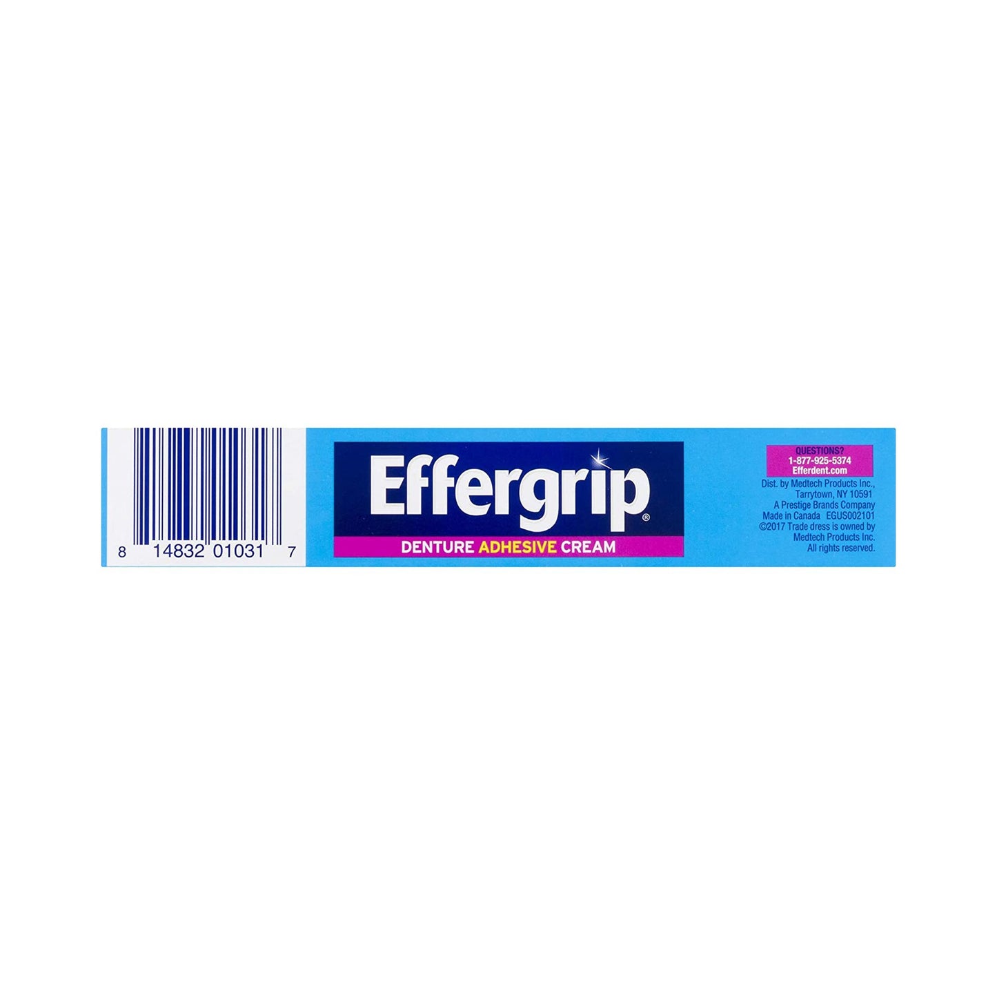 EFFERGRIP, CRM DENTURE ADHSV 2.5OZ