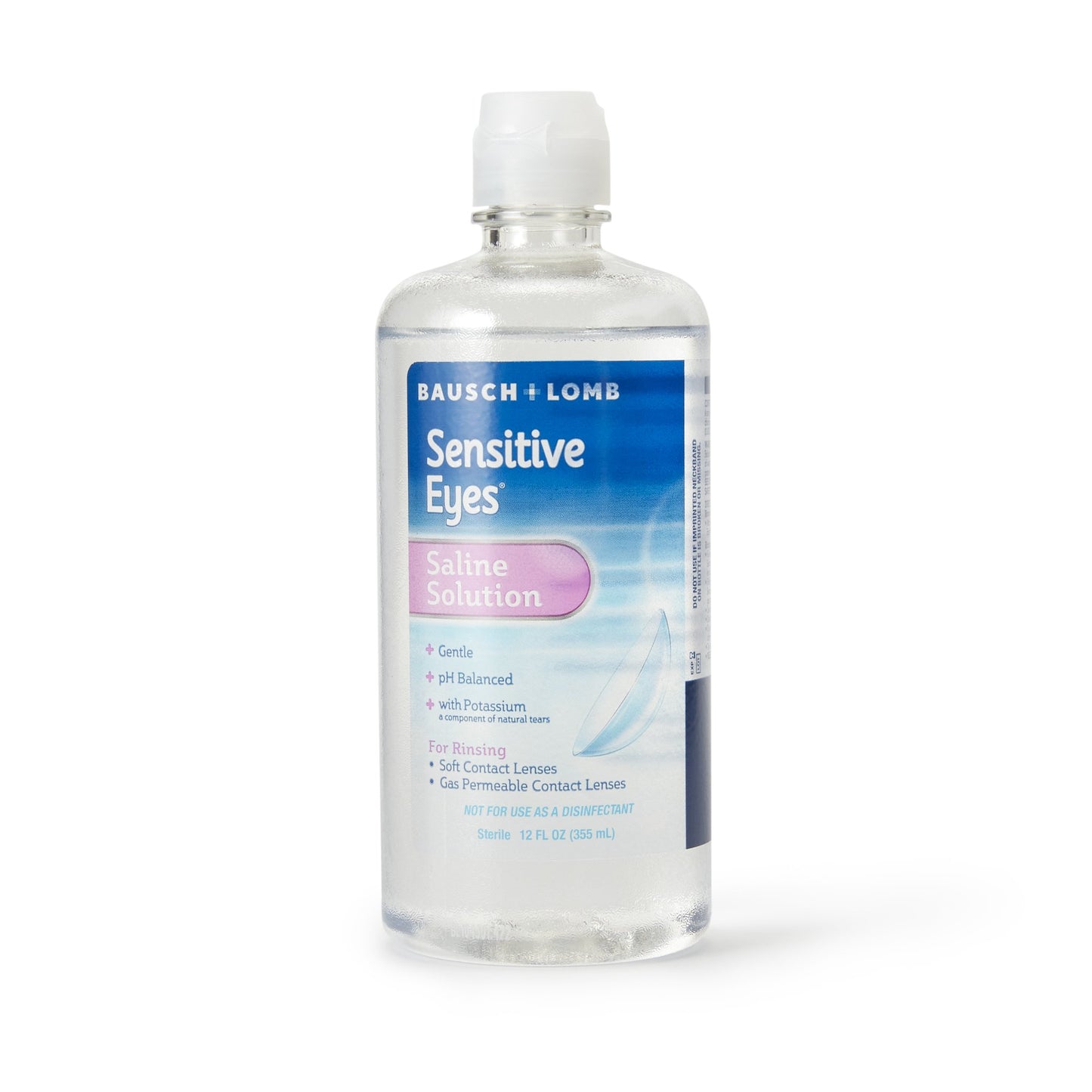 B&L SALINE, SOL SENS EYE+ 12OZ