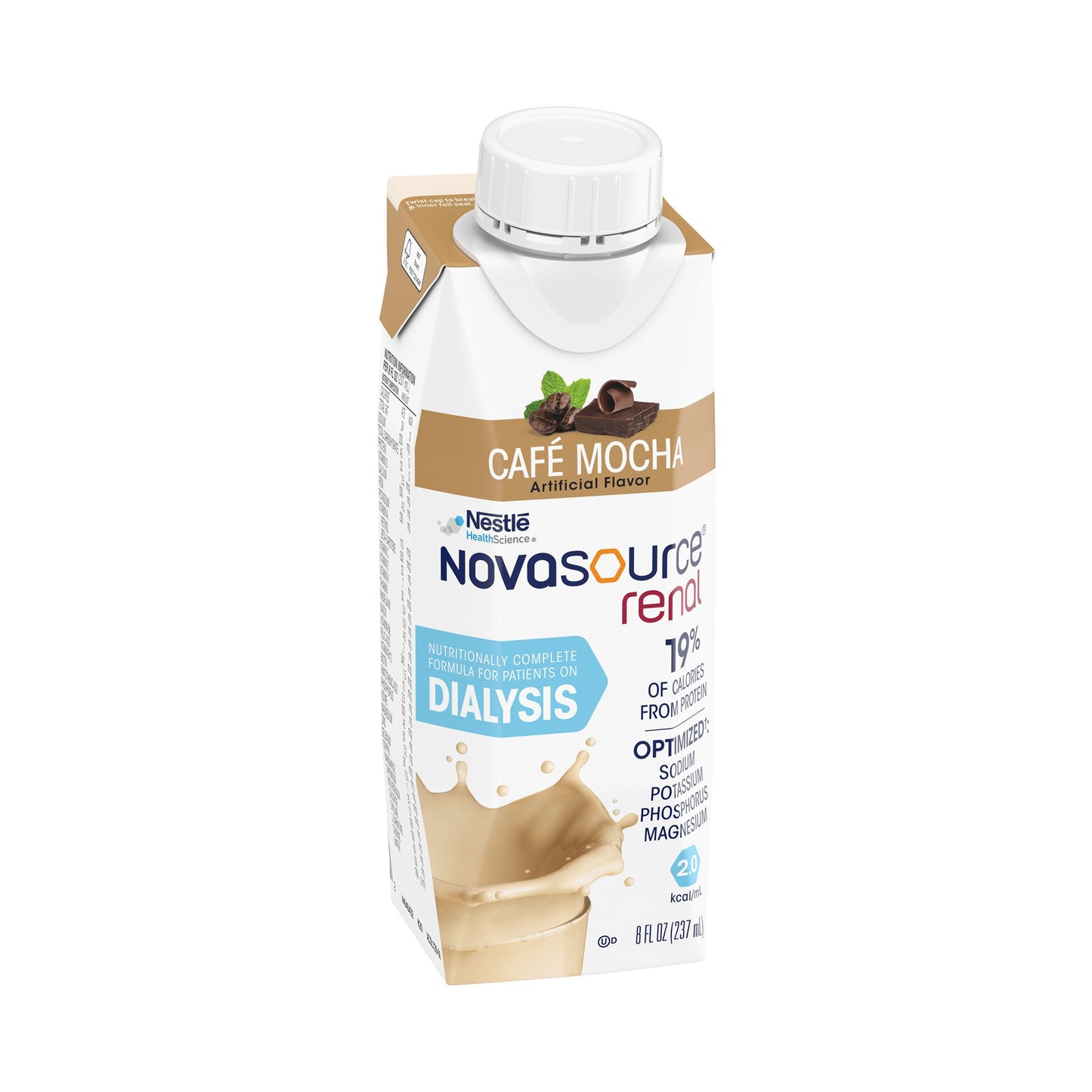 NOVASOURCE RENAL, CAF MOCHA 8OZ (24/CS)