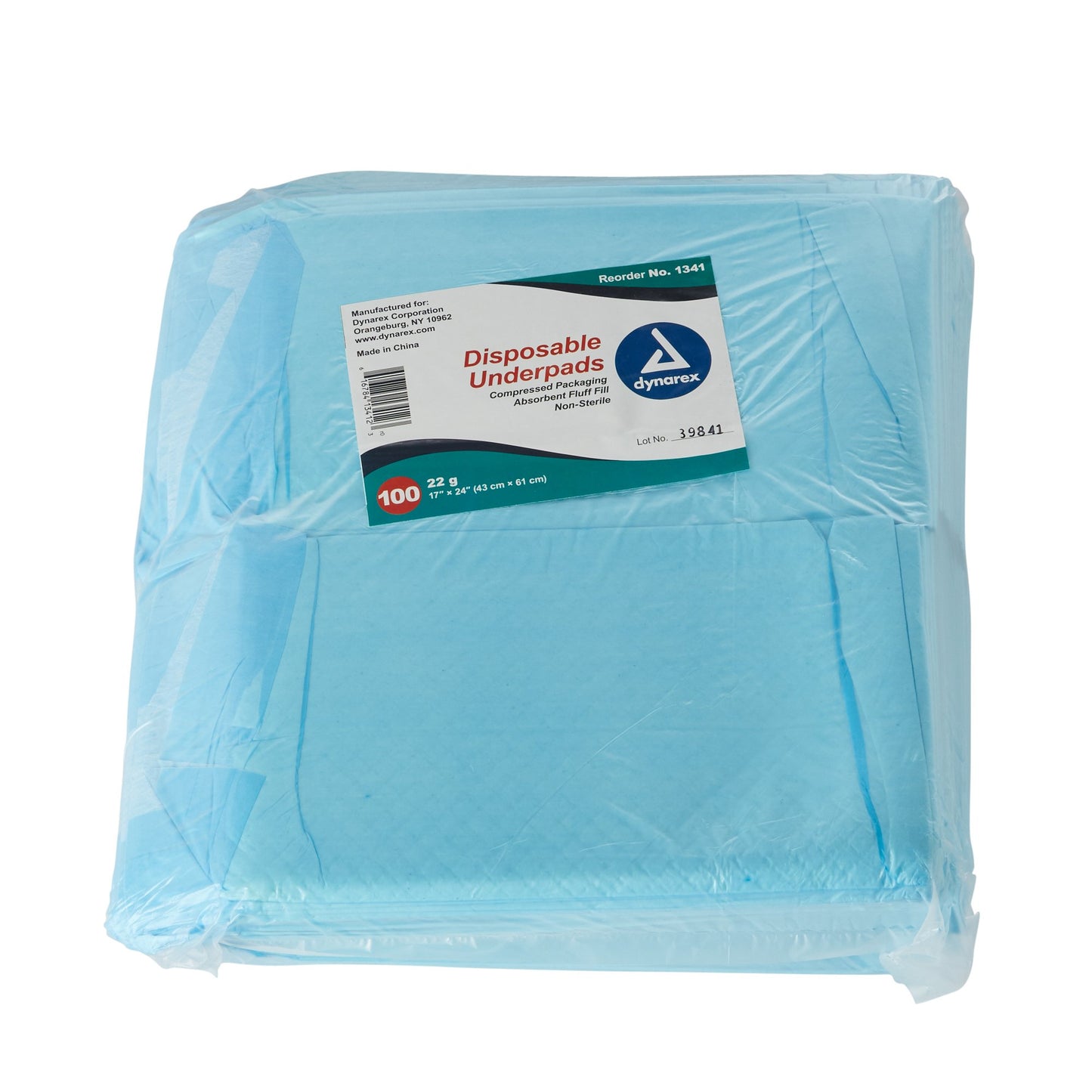 UNDERPAD, INCONT HVY ABSRB DISP 17X24 (100/BG 3BG/