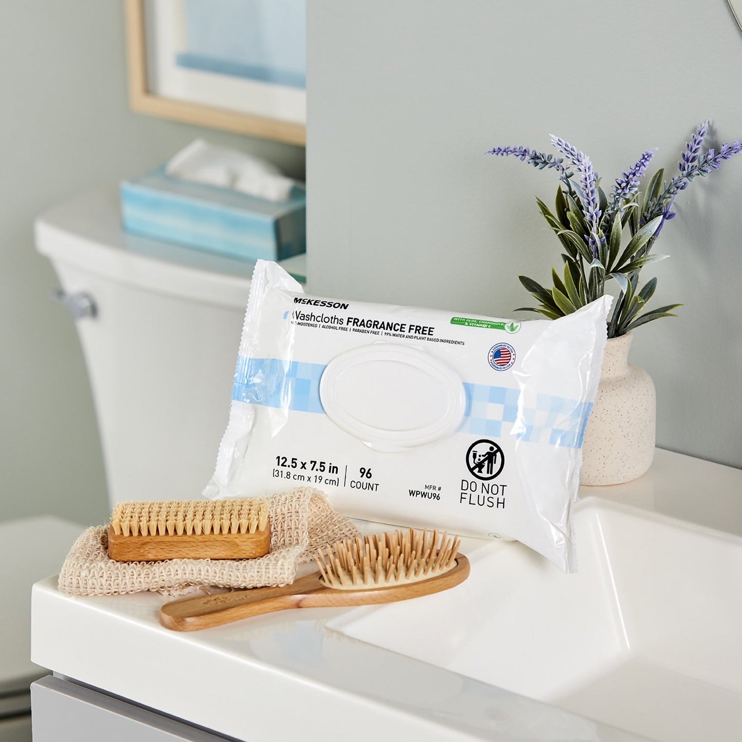 WIPE, PRE-MOIST W/DSPN LID UNSCENTED (96/PK 6PK/CS)