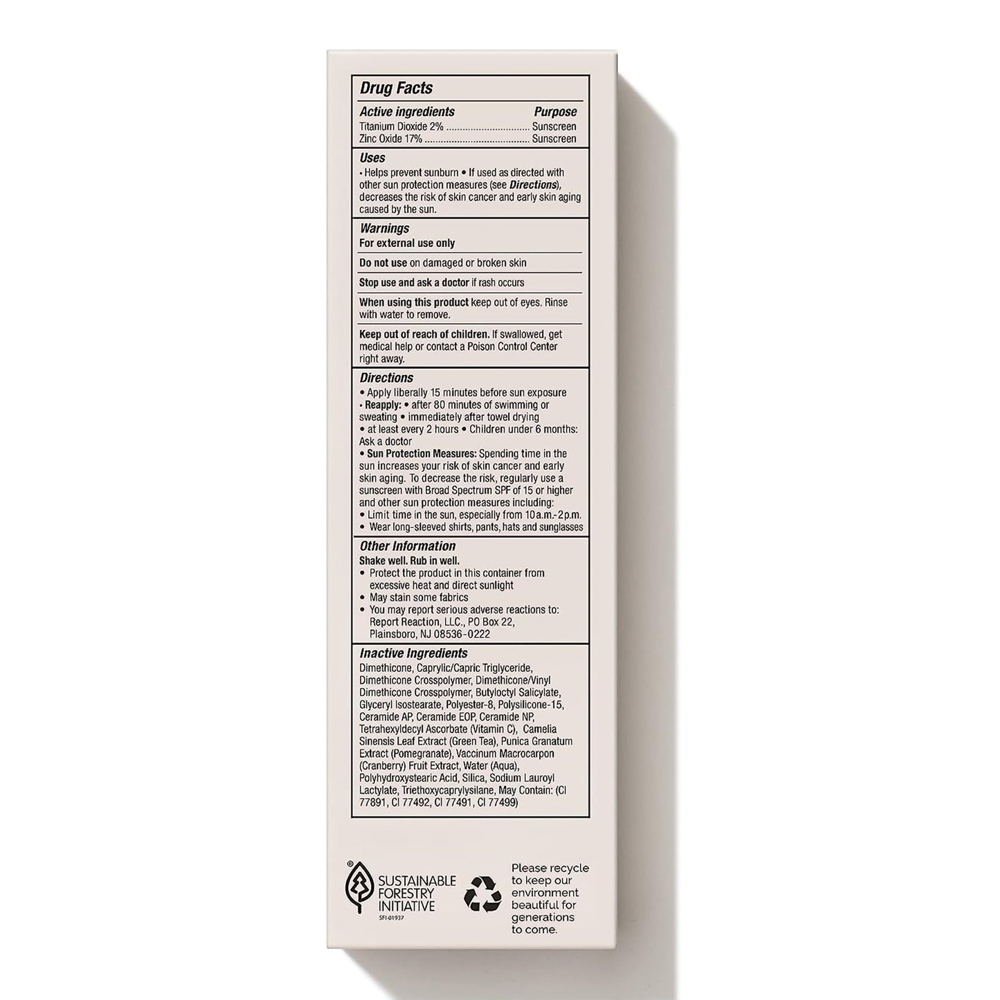 SUNSCREEN, SPF 50 MIN MOISTUREDEFENSE 3.4OZ (6/PK 8PK/CS)