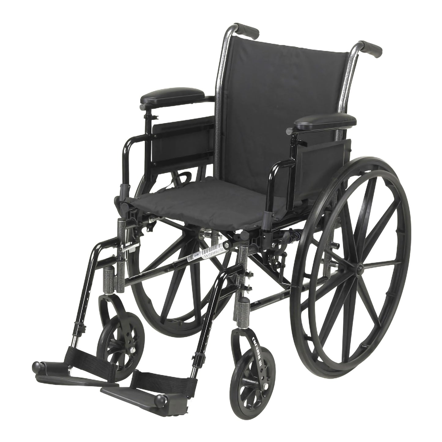 WHEELCHAIR, LIGHTWEIGHT CRUISER III 18" 300LB CAP
