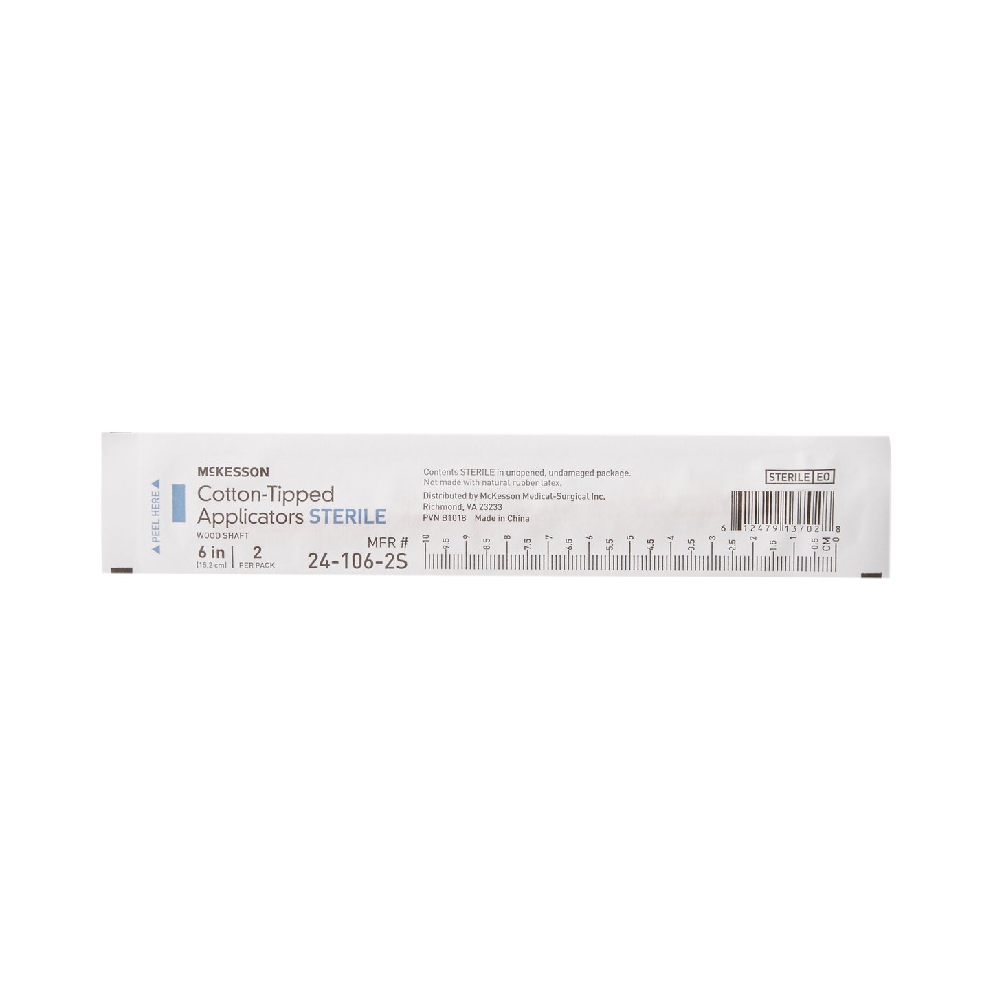 APPLICATOR, COTTONTIP STR 6" (2/PK 100PK/BX 10BX/