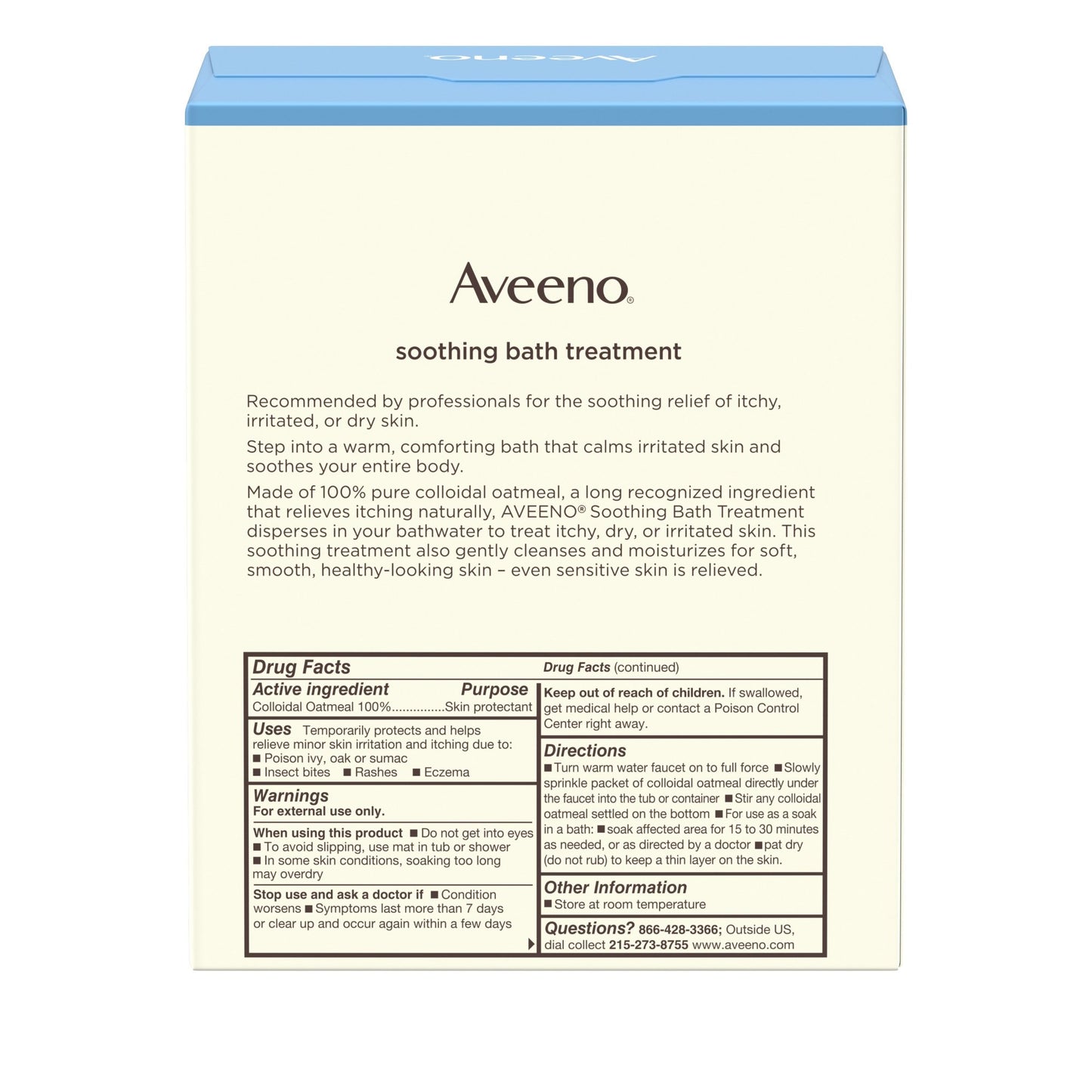 AVENO BATH, REG PKTS (8/BX 24BX/CS)