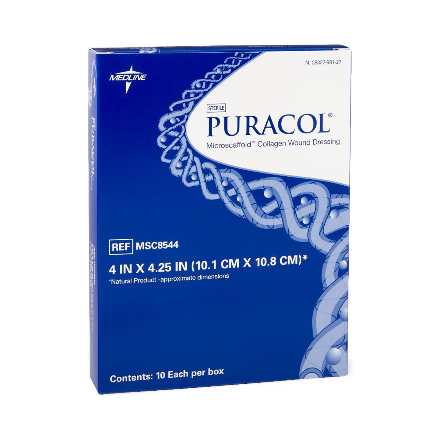 DRESSING, WOUND PURACOL COLLAGEN 4X4 1/4 (10/BX 5BX/CS)