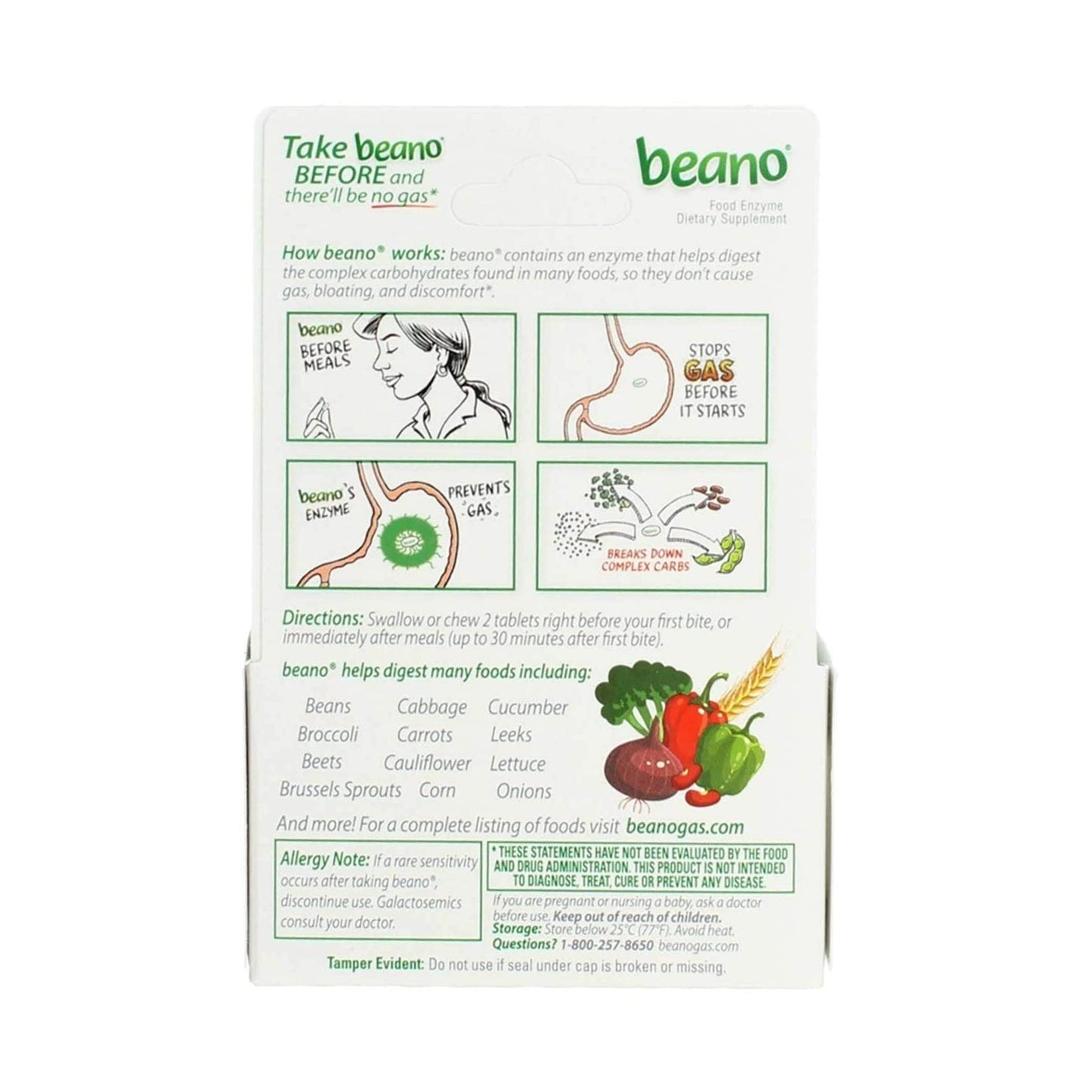 BEANO, TAB (30/BT)