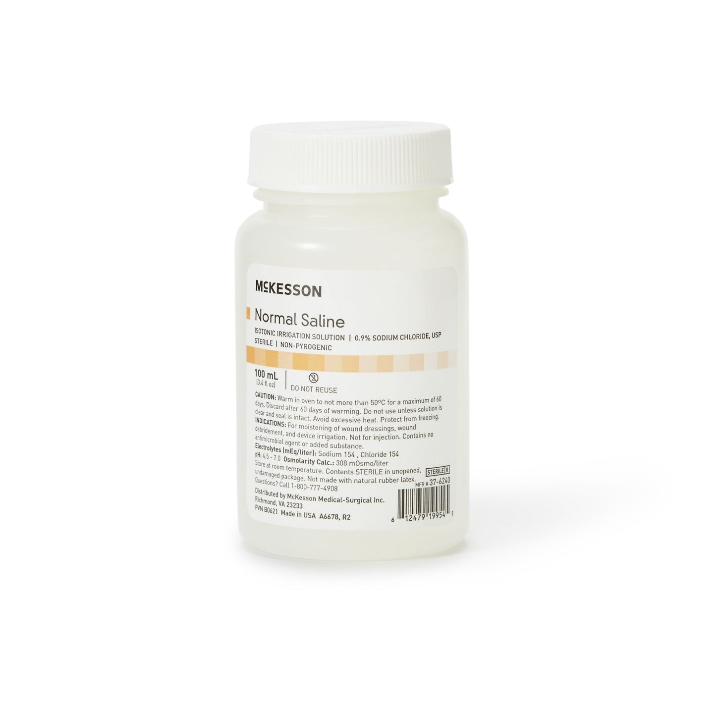 SALINE, IRR SOL STR 100ML (48/CS)