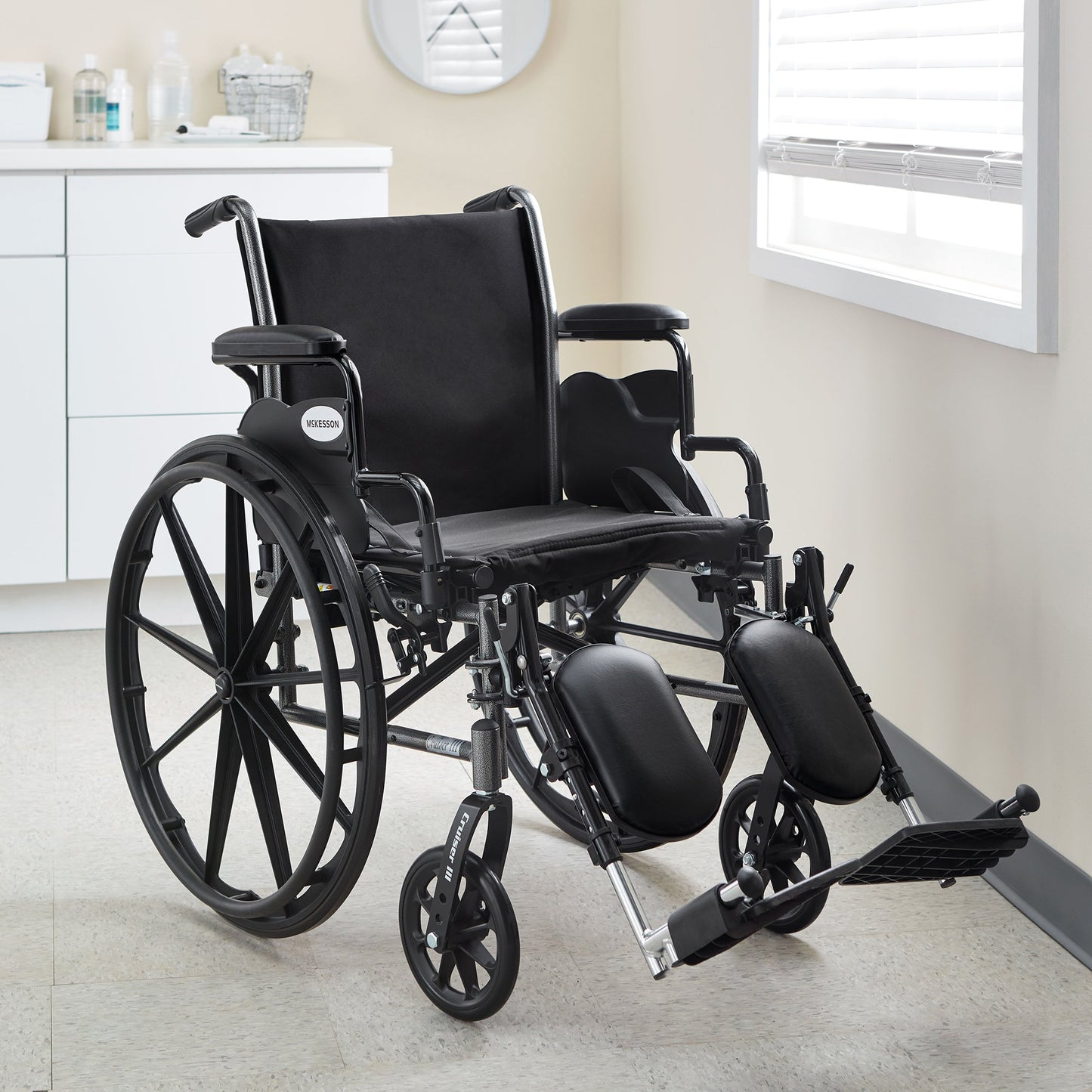 WHEELCHAIR, DDA SF 20" 350LBS