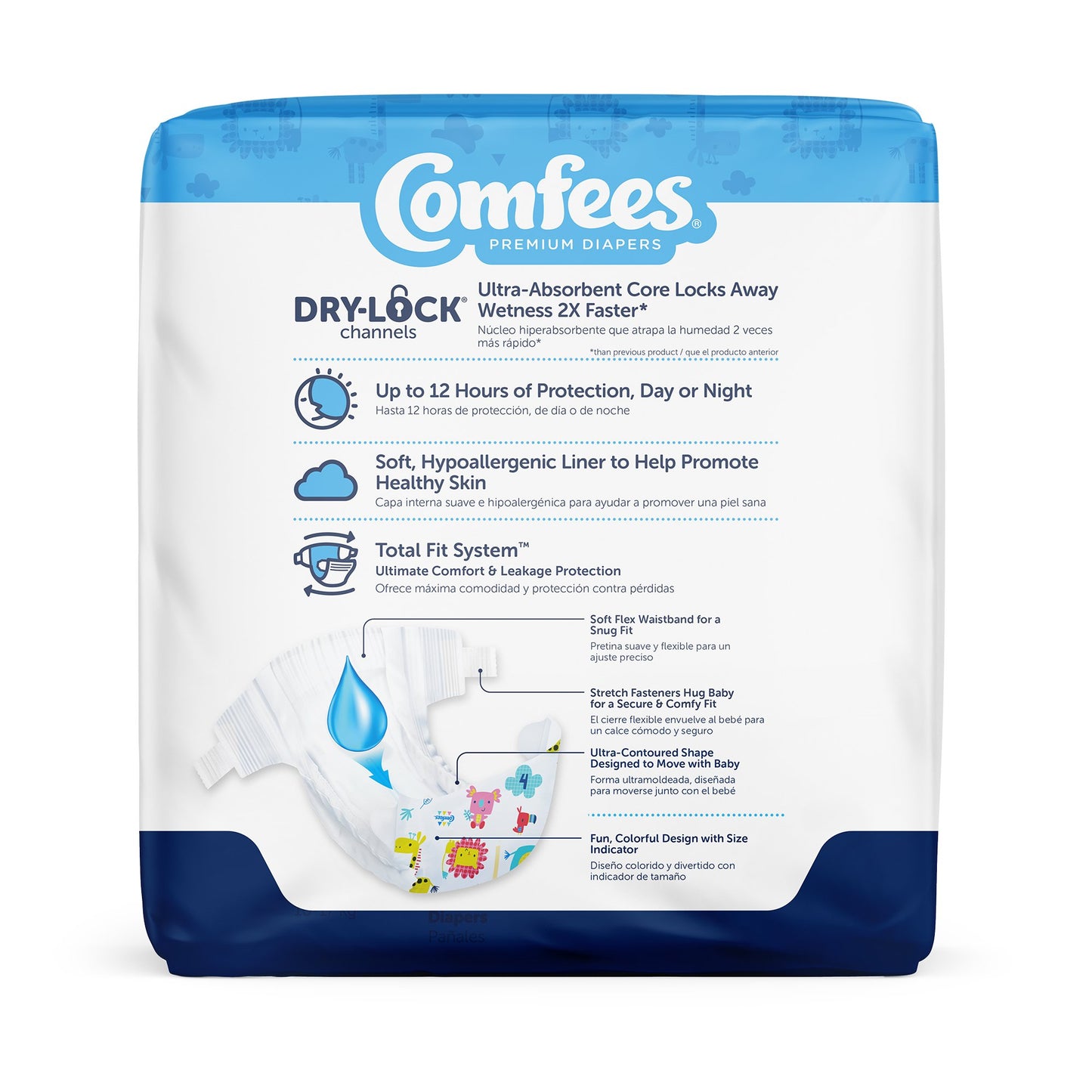 DIAPER, BABY COMFEES SZ4 (31/BG 4BG/CS)