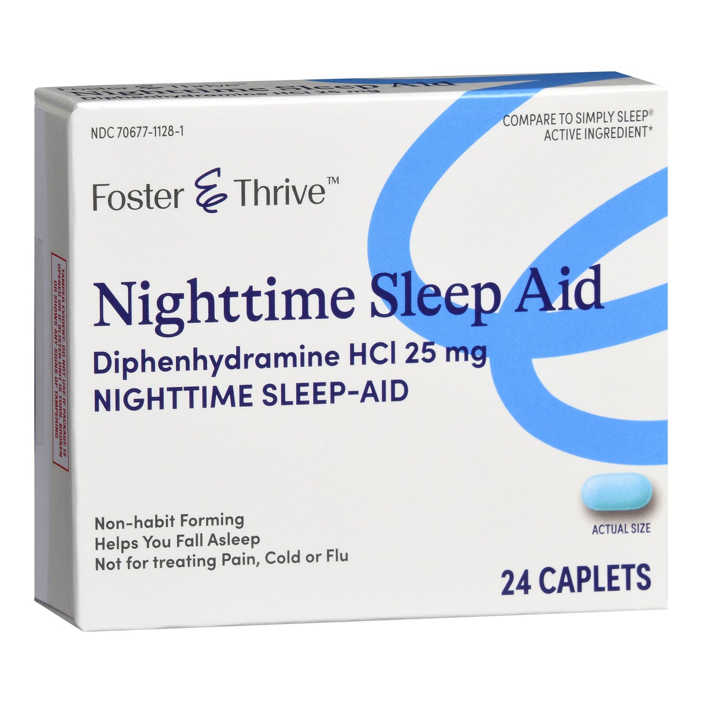 SLEEP AID, CAP FT SM NIGHT TIME 25MG (24/BX)