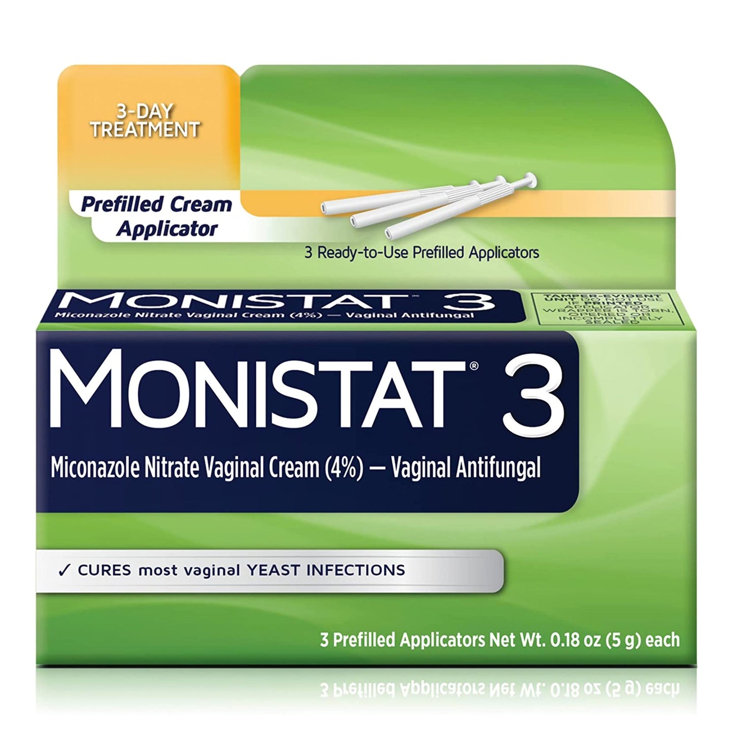 MONISTAT-3, CRM 3 DAY SIMPLE PREFILL APPL (3/BX)