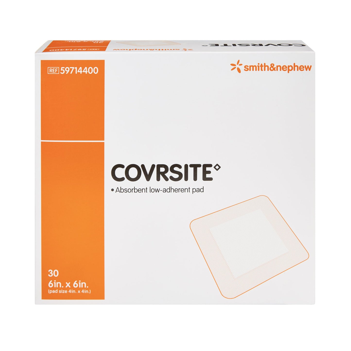 DRESSING, COVRSITE 6"X6" (30/BX10BX/CS)