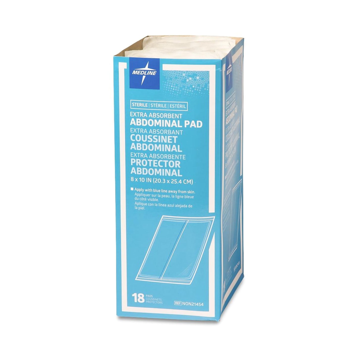 PAD, ABDN STR 8"X10" (18/BX 20BX/CS)
