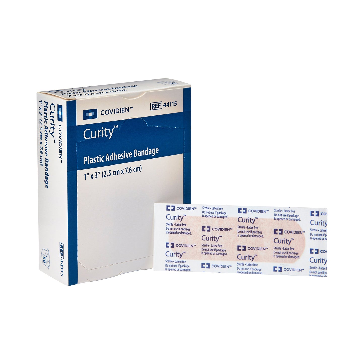 BANDAGE, PLAS 1X3 (50/BX 72BX/CS) KENDAL