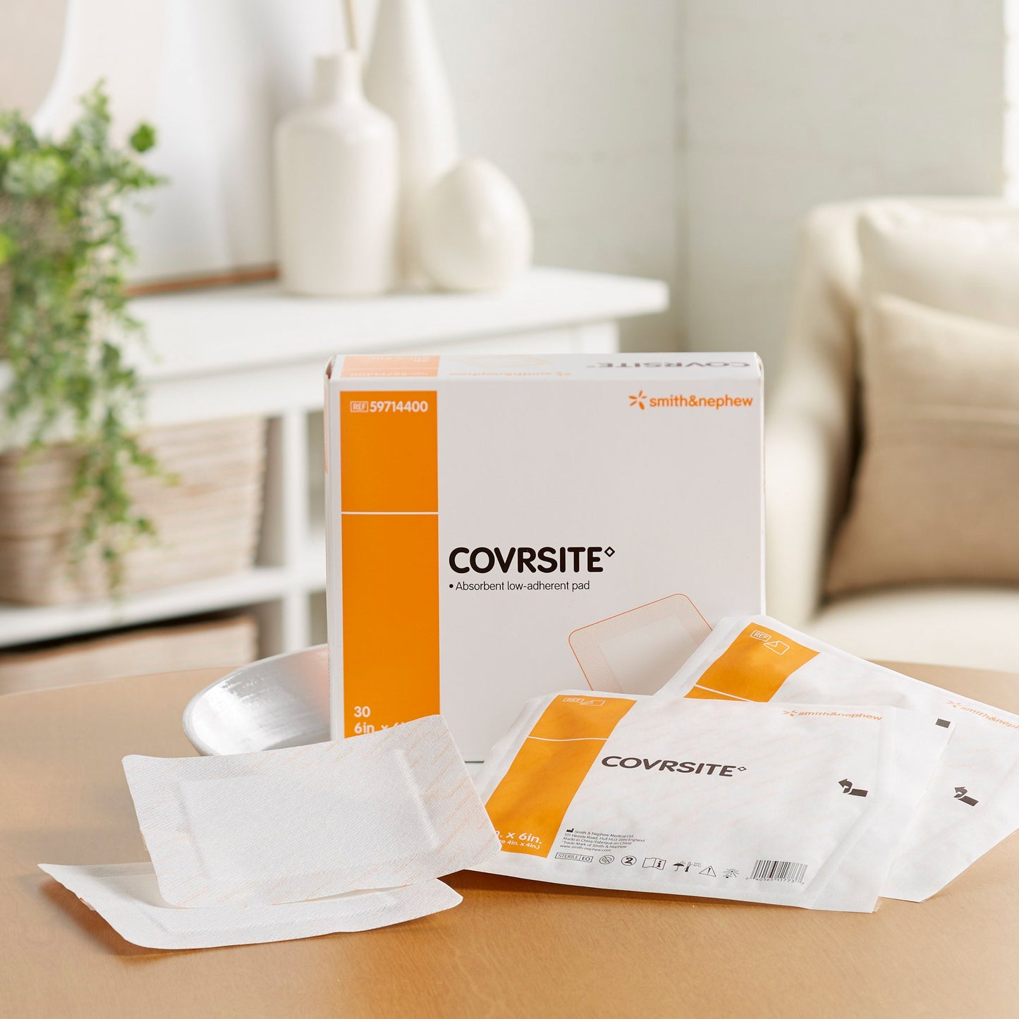 DRESSING, COVRSITE 6"X6" (30/BX10BX/CS)