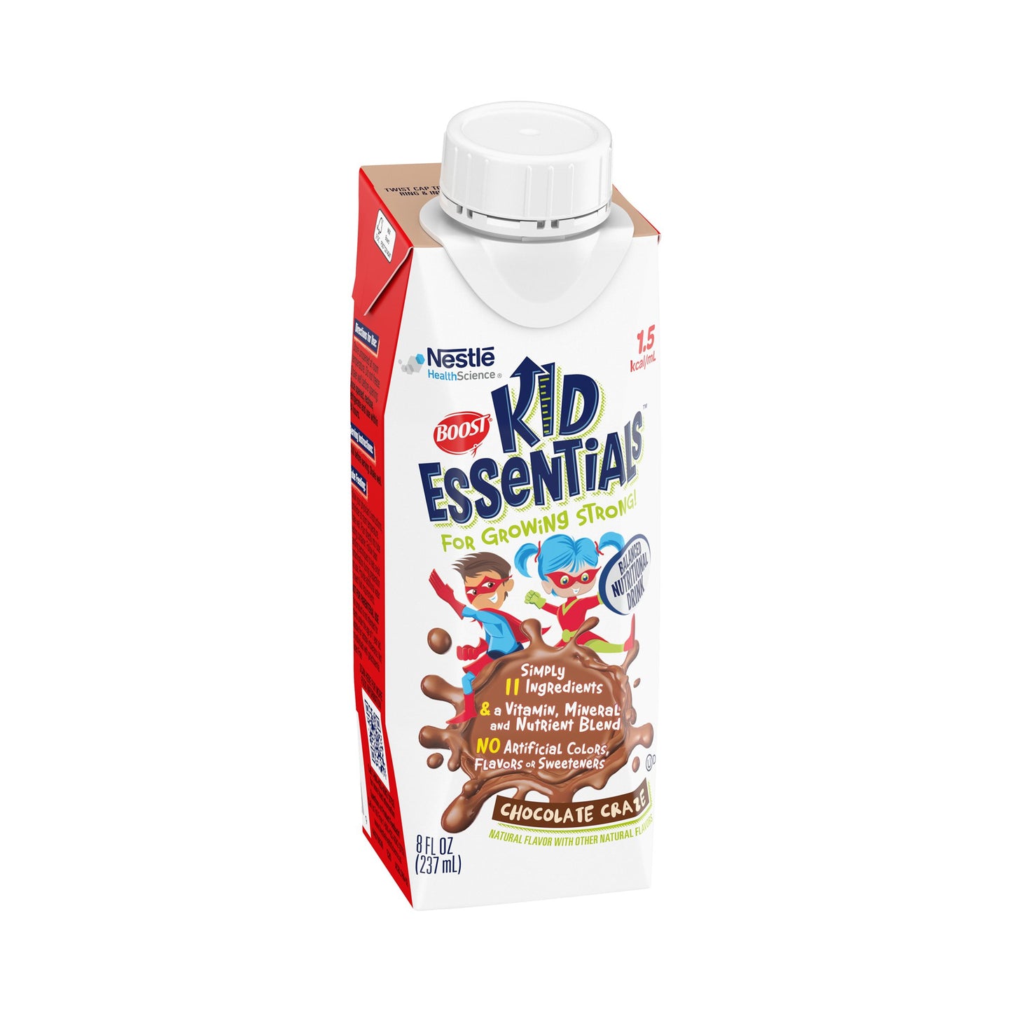 BOOST, KID ESSENTIALS 1.5 CHOCOLATE CRAZE 8OZ (24/CS)