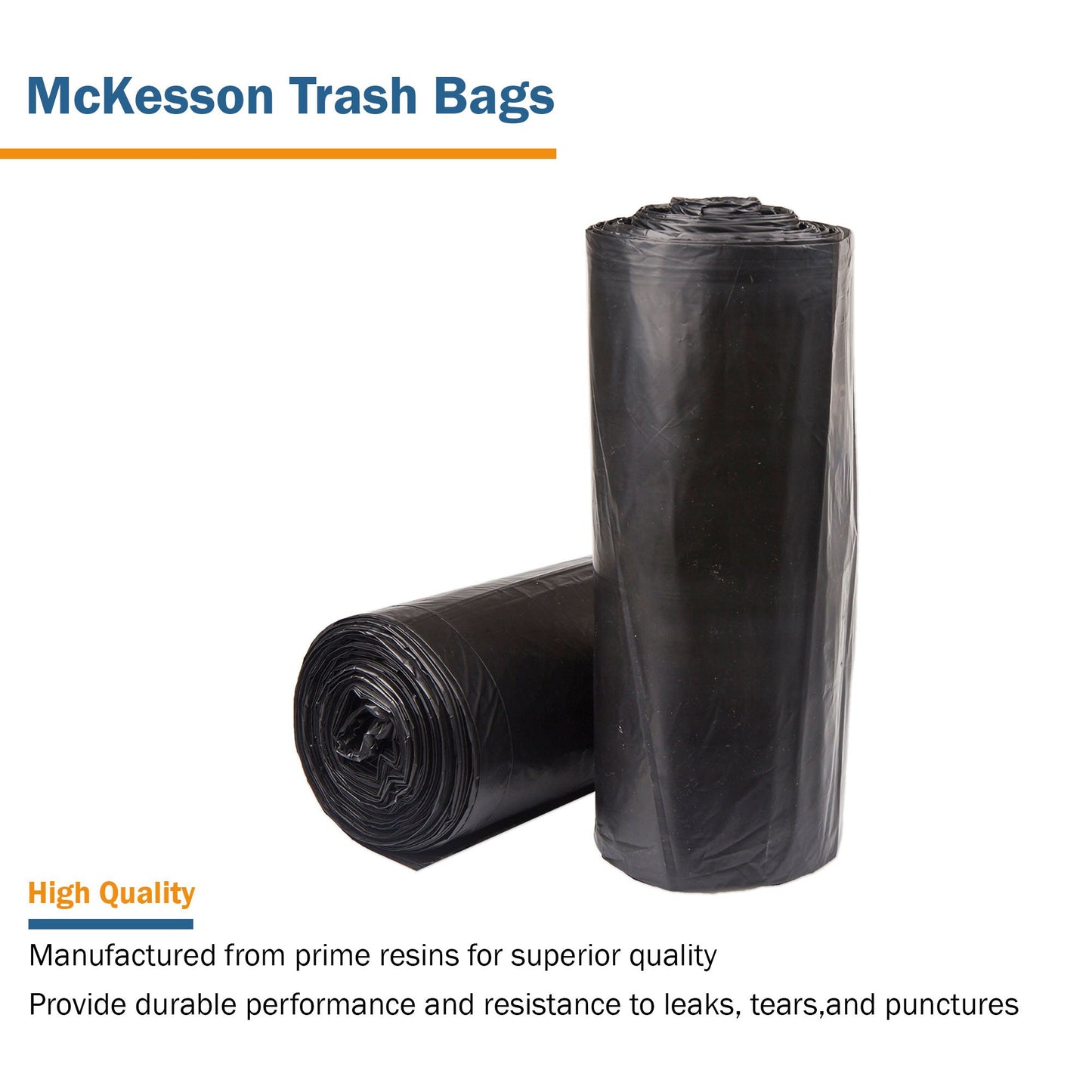 LINER, CAN BLK 1.50MIL 43"X47"56GL (100/CS)