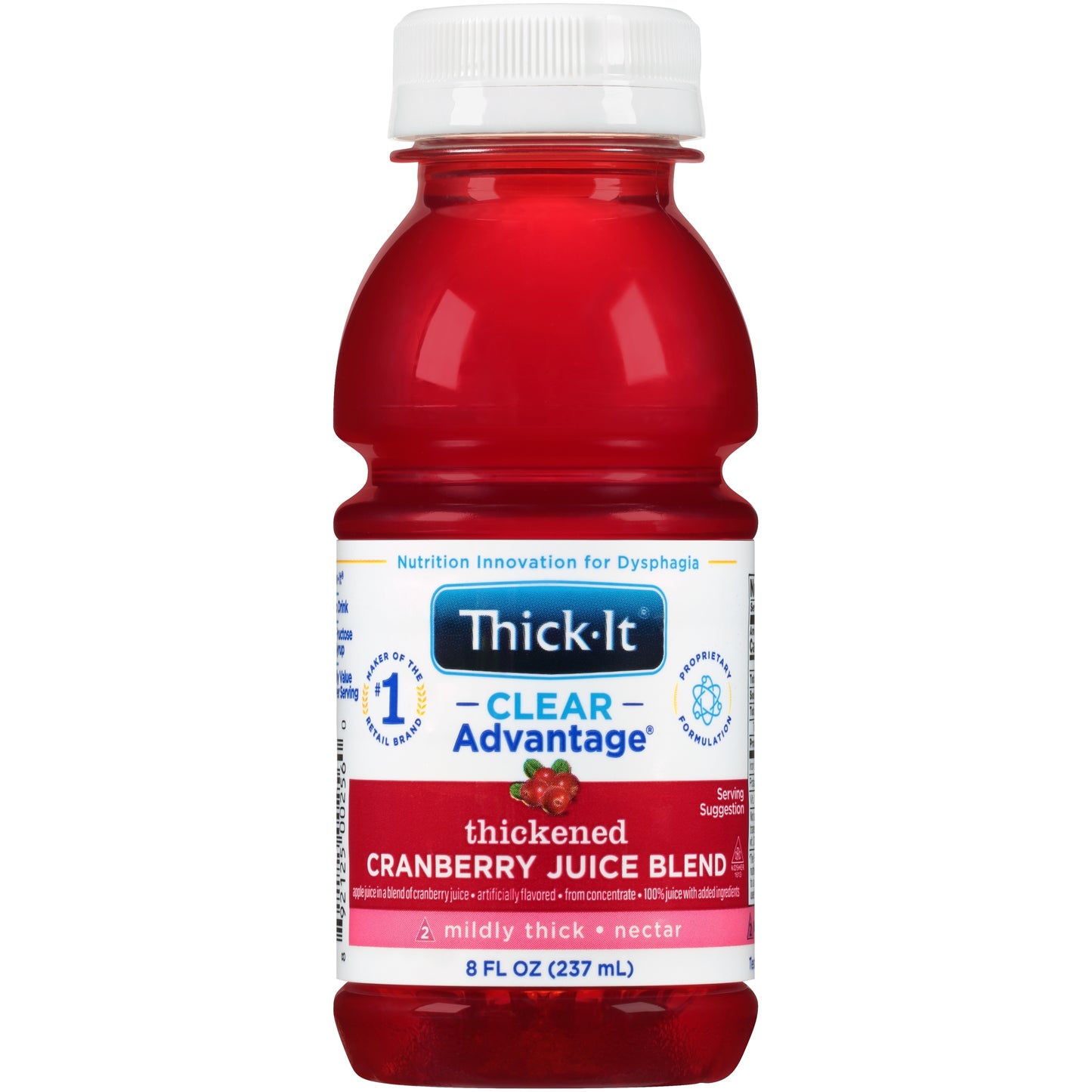 THICK-IT, CLEAR ADV CRANBERRY MILD/NECTAR 8OZ (24/CS)