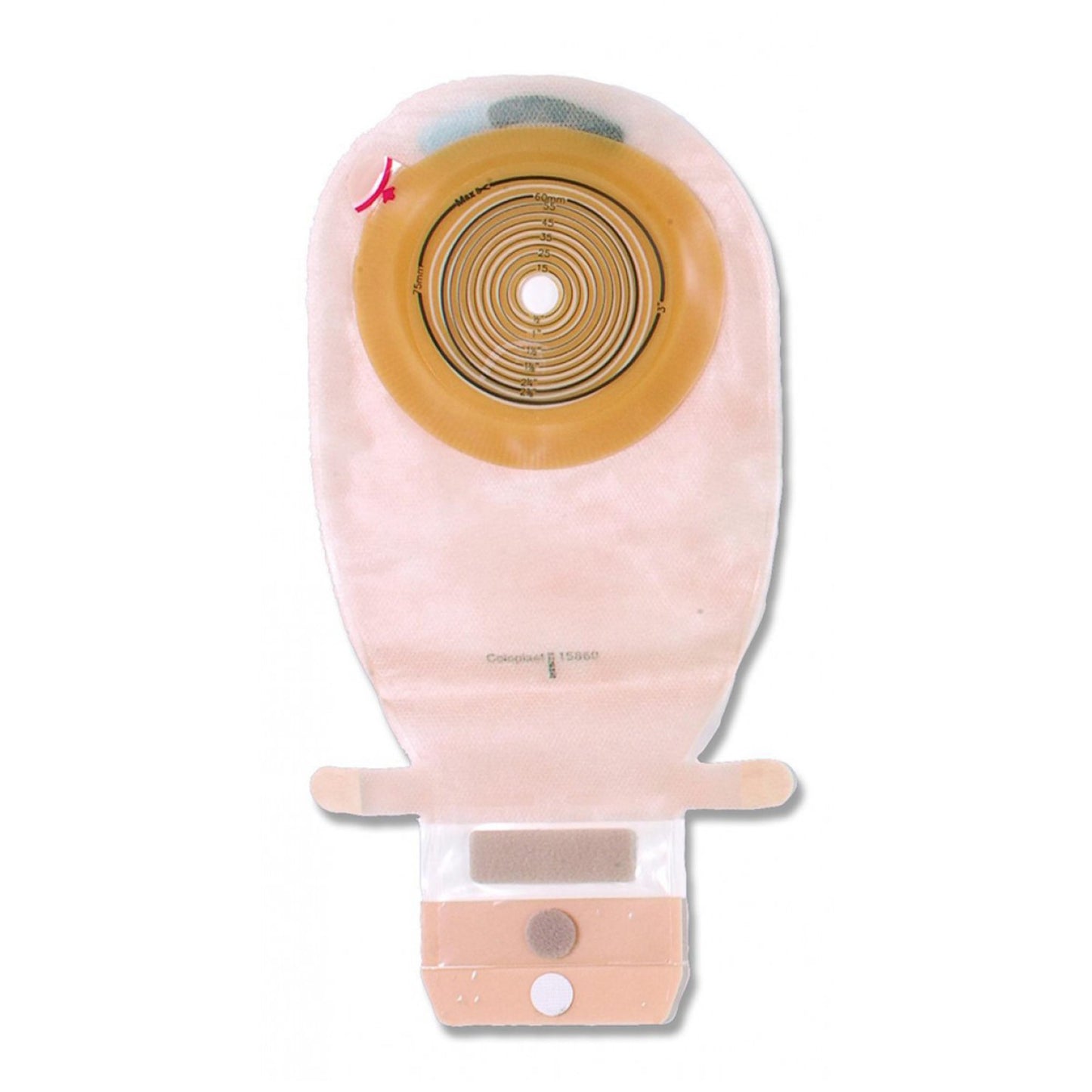 POUCH, EASICLOSE MAXI WIDE OUT40MM CLR (10/BX)