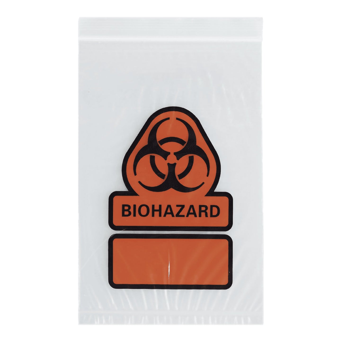 BAG, BIOHAZARD SPCMN RECLOS 6X9 (CUSTOM) (100/PK 10PK/CS)
