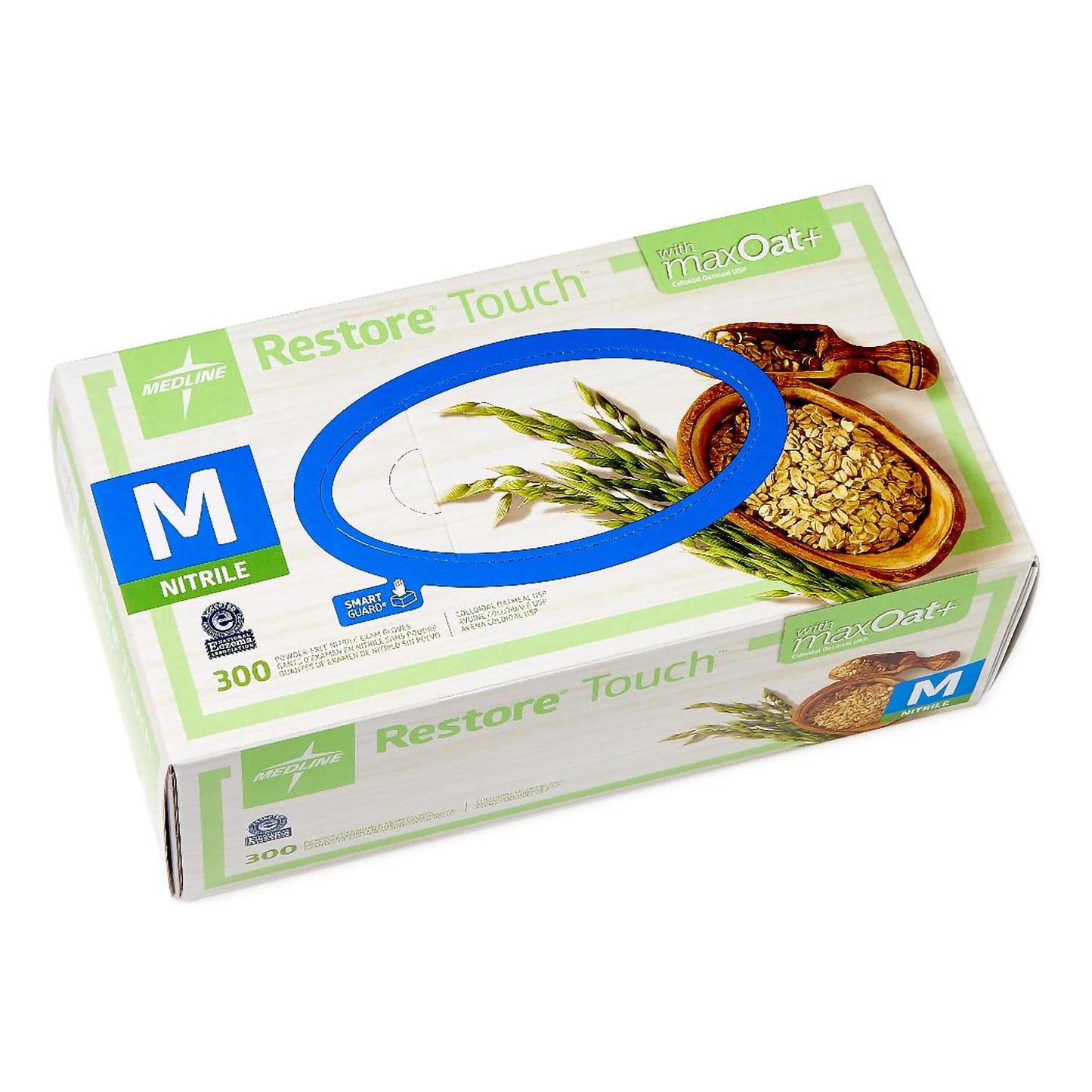 GLOVE, EXAM NITRL OAT CHEMO N/S MED (300EA/BX 10BX/CS)