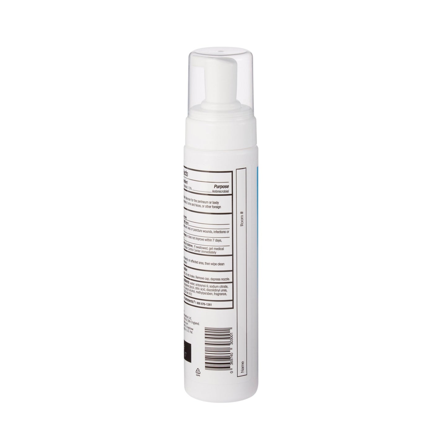 CLEANSER, FOAM NURSING CARE 8OZ (12/CS)