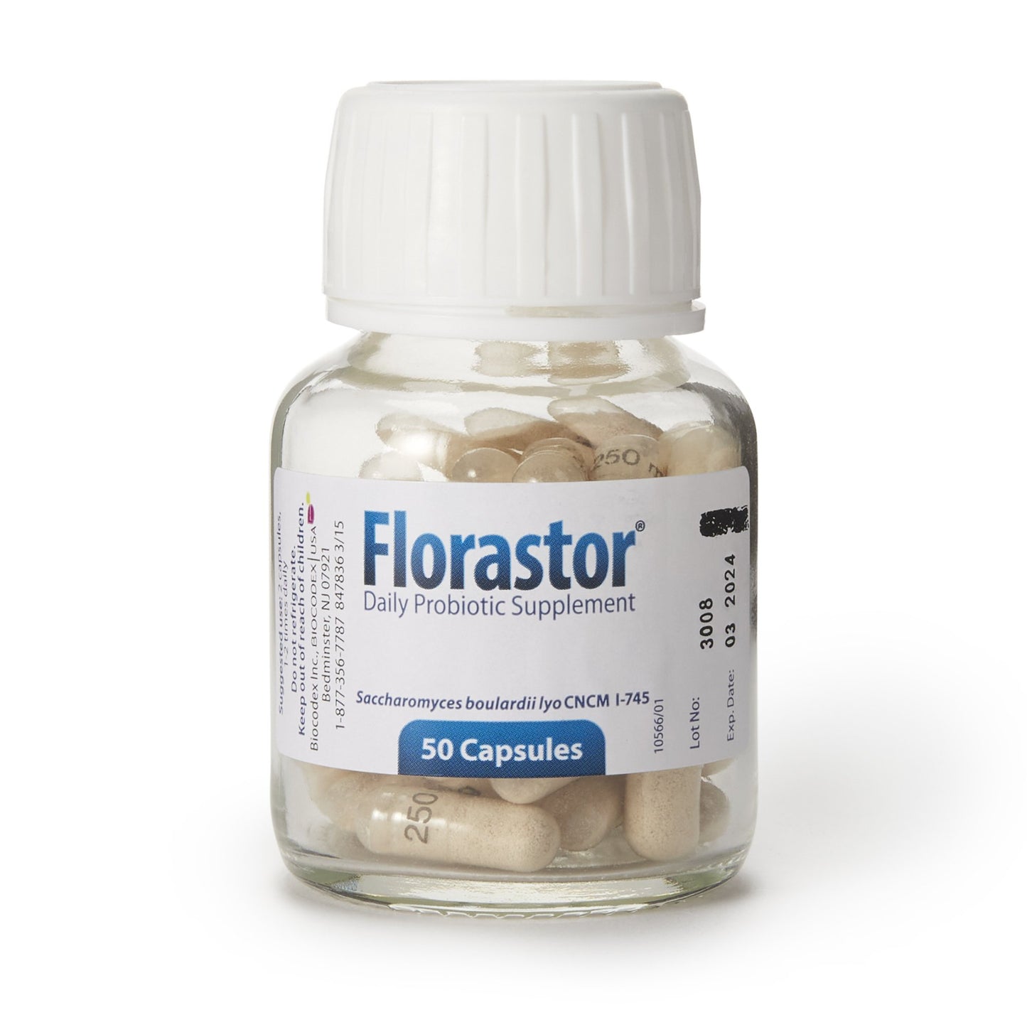 FLORASTOR, CAP 250MG (50/CT)
