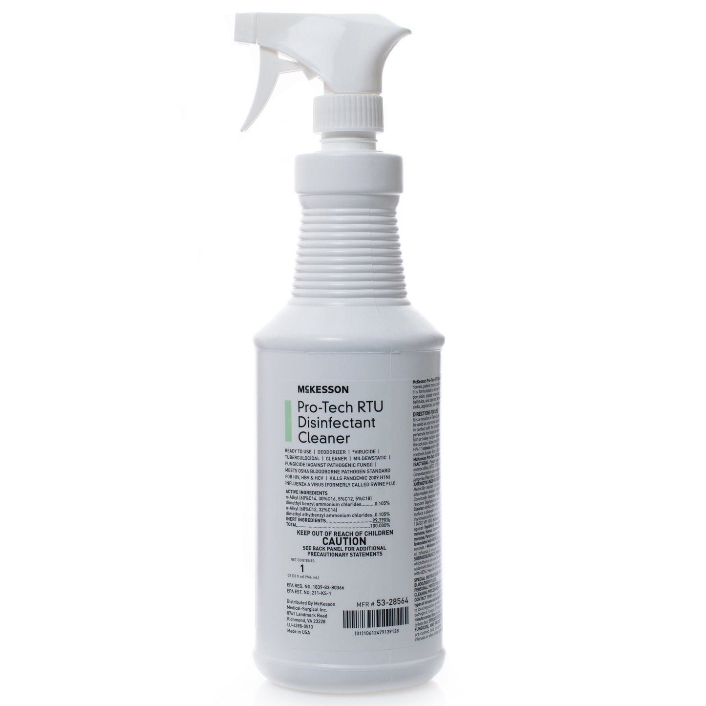 CLEANER/DISINFECT, PRO-TECH RTU 32OZ (12/CS)